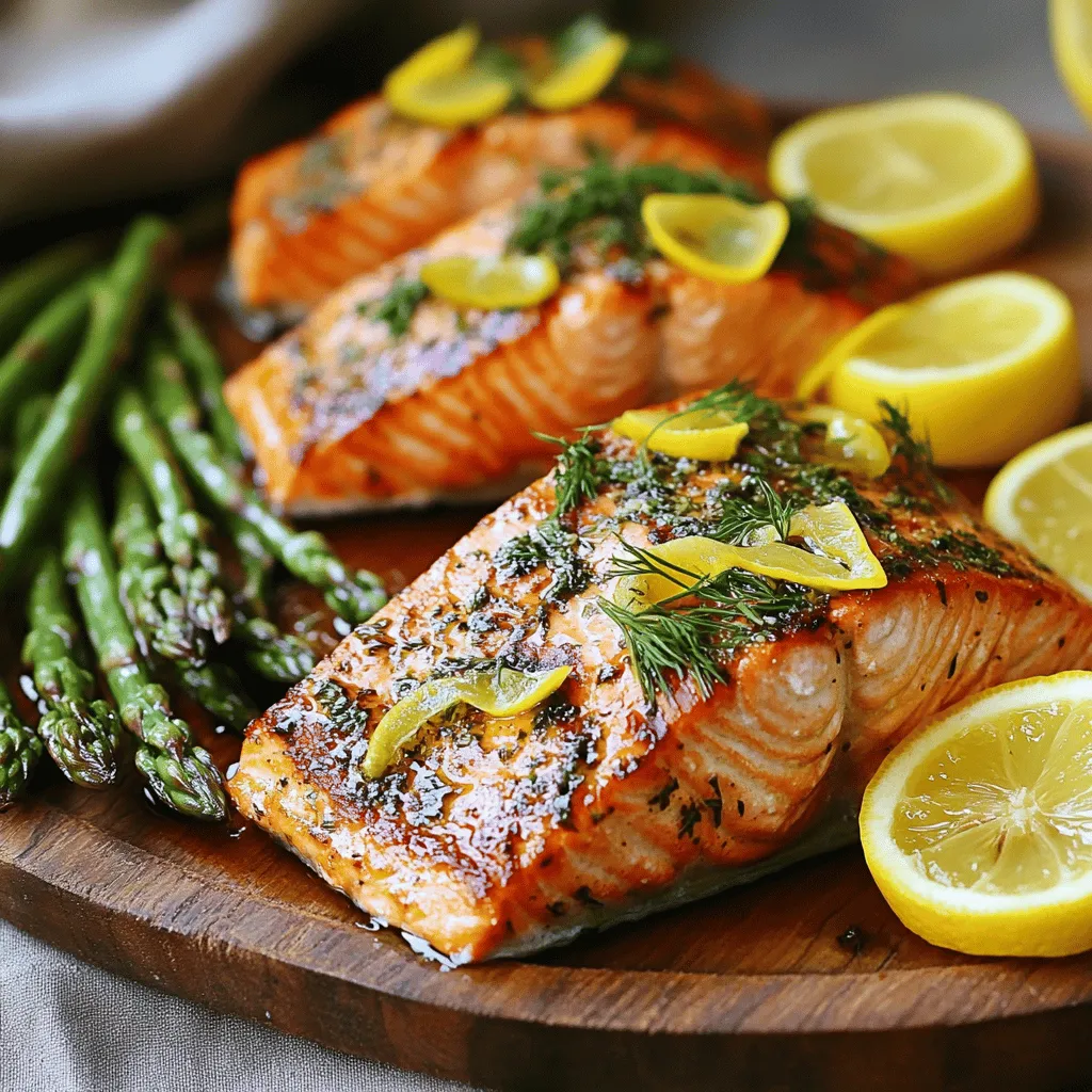 Lemon Herb Grilled Salmon Recipe for Flavorful Meals