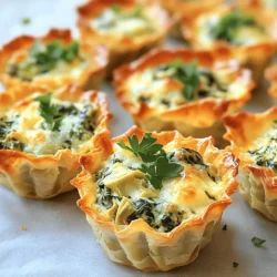- 1 cup fresh spinach, chopped - 1 cup canned artichoke hearts, drained and chopped - 2 cloves garlic, minced - 1/2 teaspoon onion powder - 1/2 teaspoon lemon juice - Salt and pepper to taste