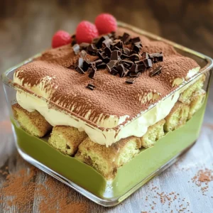 To make easy no-bake tiramisu, gather these simple ingredients: