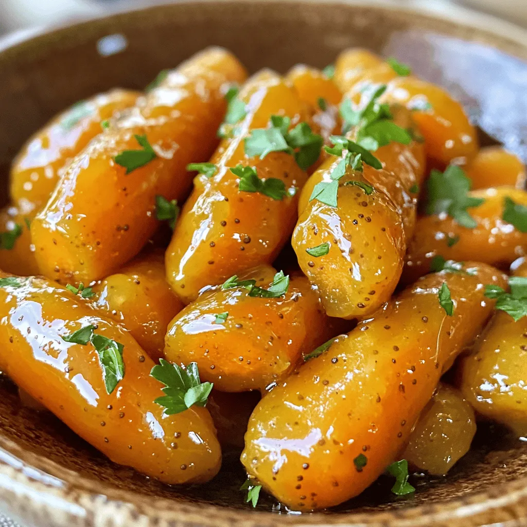 Honey Mustard Glazed Carrots Flavorful and Easy Side