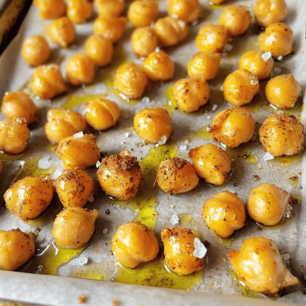 Crispy Roasted Chickpeas Flavorful and Healthy Snack