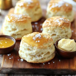 To make these tasty honey butter biscuits, you need a few simple ingredients. Here's what you'll need: - 2 cups all-purpose flour - 1 tablespoon baking powder - 1/2 teaspoon baking soda - 1/2 teaspoon salt - 1/4 cup unsalted butter, cold and cubed - 3/4 cup buttermilk - 1/4 cup honey - 1/2 cup unsalted butter, softened (for honey butter) - 1/4 cup honey (for honey butter) - Optional: Flaky sea salt for topping Each ingredient plays a key role. The flour gives the biscuits structure. Baking powder and baking soda help them rise. The butter adds richness and flavor. Buttermilk keeps the dough moist and tender, while honey brings out a sweet touch. You can add flaky sea salt on top for extra flavor. For the honey butter, mix softened butter with honey until creamy. This will be the perfect spread for your warm biscuits. If you want to make these biscuits, check out the Full Recipe for detailed steps. - Preheat the oven to 425°F (220°C). - Line a baking sheet with parchment paper. First, we need our oven hot. This helps the biscuits rise and get golden. The baking sheet needs parchment to stop sticking. - Whisk together flour, baking powder, baking soda, and salt. Next, grab a big bowl. Add the flour, baking powder, baking soda, and salt. Whisk them well. This makes sure our biscuits are fluffy. - Add cold butter, buttermilk, and honey to the dry mixture. Now, take cold butter and cut it into tiny pieces. Add it to the flour mix. Pour in the buttermilk and honey. Stir gently. Remember, don’t mix too much! The dough should feel a bit sticky. - Turn the dough onto a floured surface and form a rectangle. Dust your counter with flour. Place the dough on it. Pat the dough into a rectangle, about one inch thick. This helps our biscuits get nice layers. - Use a floured cutter to cut out biscuits and place on baking sheet. Use a floured biscuit cutter or a glass. Press down to cut out biscuits. Place each one on the baking sheet. Gather any dough scraps and keep cutting until you use it all. - Bake for 12-15 minutes until golden and prepare honey butter. Put the baking sheet in the oven. Bake for 12 to 15 minutes. Look for a nice golden color. While they bake, mix the softened butter and honey in a bowl for honey butter. When the biscuits are done, brush them with honey butter for extra flavor. This simple process leads to warm, fluffy Honey Butter Biscuits you will love. For a full recipe, check out the Heavenly Honey Butter Biscuits. To get those fluffy biscuits, I have two key tips. First, avoid overmixing the dough. When you mix too much, the biscuits can turn out tough instead of light. Mix just until combined. Second, use cold butter for best results. Cold butter creates steam when baking, which helps the biscuits rise and stay fluffy. These biscuits are best served warm with honey butter. The sweet, creamy honey butter melts into the fluffy biscuits, making each bite heavenly. For an extra flavor kick, add flaky sea salt on top. This little touch balances the sweetness and enhances the overall taste. Many people make mistakes that affect their biscuits. One common error is not measuring ingredients accurately. A little too much flour or not enough baking powder can ruin your batch. Another mistake is skipping the chilling step for butter. Cold butter is crucial for achieving the right texture, so don’t skip it! {{image_2}} You can switch honey with maple syrup or agave nectar. Both options add their unique flavors. Maple syrup gives a rich, earthy taste. Agave nectar is lighter and sweeter. Try them out to see what you enjoy best. Want to spice things up? Add herbs like rosemary or thyme. These herbs bring a savory twist to your biscuits. Just chop them finely and mix them into your dough. You might be surprised by how good they taste! Change how your biscuits look. Shape them into drop biscuits for a fun, rustic look. You can also use different cutters. Try stars or hearts for a special occasion. It makes serving them even more fun! After baking your honey butter biscuits, let them cool completely. This step is key. If you store warm biscuits, they can become soggy. Set them on a wire rack. This allows air to circulate and keeps them nice and fluffy. For best results, store your biscuits in an airtight container. Place them in the refrigerator. They will stay fresh for up to three days. Make sure to stack them gently to avoid squishing. You can also line the container with parchment paper for extra protection. Want to save some for later? You can freeze honey butter biscuits. Wrap each biscuit tightly in plastic wrap. Then, place them in a freezer bag. They can last up to three months in the freezer. To reheat, simply take them out and let them thaw. You can warm them in the oven at 350°F (175°C) for about 10 minutes. This keeps them soft and tasty. Enjoy your delicious biscuits even after a few weeks! To make your biscuits rise higher, follow these tips: - Use cold butter. It creates steam and lifts the dough. - Handle the dough gently. Overworking it can make biscuits dense. - Preheat your oven to 425°F (220°C). This high heat helps the biscuits puff up. - Cut the biscuits with a sharp cutter. This reduces squishing the edges. Each of these steps helps create air pockets, leading to a fluffy biscuit. Yes, you can use self-rising flour instead of all-purpose flour. - If you choose self-rising flour, omit the baking powder and baking soda. - Use the same amount of self-rising flour as the all-purpose flour called for. Self-rising flour already has leavening agents mixed in, so it will help your biscuits rise. Reheating leftover biscuits can be tricky. Here’s how to do it right: - Preheat your oven to 350°F (175°C). - Wrap biscuits in aluminum foil to keep them moist. - Heat for about 10-15 minutes, or until warmed through. You can also use a microwave, but it may make them soft. Heat in short bursts of 10-15 seconds. You can find the Full Recipe for the Heavenly Honey Butter Biscuits in the earlier sections of this article. It includes step-by-step instructions and ingredients you need to create these delicious treats. You can now make perfect biscuits with this guide. We covered key ingredients and step-by-step instructions. Remember to use cold butter and avoid overmixing. Don’t fear experimenting with different flavors or sweeteners. Store them well to keep them fresh. With these tips, you'll enjoy fluffy biscuits every time. Try them warm with honey butter for an extra treat. Happy baking!