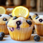 - 2 cups all-purpose flour - 1 cup granulated sugar - 1 tablespoon baking powder - ½ teaspoon baking soda - ½ teaspoon salt - ½ cup unsalted butter, melted - 2 large eggs - 1 cup buttermilk (or yogurt for a tangy twist) - Zest of 1 lemon - ¼ cup fresh lemon juice - 1 ½ cups fresh blueberries (can substitute frozen) - 1 teaspoon vanilla extract The ingredients for lemon blueberry muffins are simple and easy to find. Each one plays a key role in making these muffins taste great. If you want to switch things up, consider these alternatives: - Alternatives for all-purpose flour: You can use whole wheat flour or a gluten-free blend. These options will change the texture a bit but still yield tasty muffins. - Lightening the sugar content: You can reduce the sugar to ¾ cup. You can also try using honey or maple syrup for sweetness. - Making it dairy-free: Use almond milk or coconut milk instead of buttermilk. This swap keeps the muffins moist and flavorful. These substitutions can help you cater to different diets and taste preferences while keeping the lemon blueberry muffins delicious. For the full recipe, check out the instructions provided. Preheat your oven to 375°F (190°C). This sets the right heat for baking. Next, prepare the muffin tin. You can use paper liners or grease the tin with non-stick spray. This will help the muffins release easily after baking. In a large mixing bowl, whisk together the flour, sugar, baking powder, baking soda, and salt. Make sure to measure these ingredients accurately. This step is key for the muffins to rise well. Too much flour or sugar can change the taste and texture. In another bowl, combine the melted butter, eggs, buttermilk, lemon zest, lemon juice, and vanilla extract. Whisk until everything mixes evenly. When adding lemon extract, start with a little. You can always add more if you want a stronger flavor. Pour the wet mixture into the dry ingredients. Stir gently until just combined. Be careful not to overmix! Overmixing can make your muffins tough. After this, fold in the blueberries. This ensures they are evenly spread without breaking. Fill each muffin cup about two-thirds full with batter. Bake in your preheated oven for 18-22 minutes. The muffins are done when they turn golden brown. Insert a toothpick into the center. If it comes out clean, they are ready! After baking, allow the muffins to cool in the tin for about 5 minutes. Then, transfer them to a wire rack. This helps them cool evenly. For serving, enjoy the muffins warm. A light dusting of powdered sugar adds a nice touch. Pair them with tea or coffee for a perfect treat. If you want, you can find the full recipe for more details. Using room temperature ingredients is key. Cold eggs and butter can make the batter tough. Let them sit out for about 30 minutes. This helps the muffins rise better and stay soft. Fresh blueberries give the best flavor. They burst and release juice while baking. However, frozen blueberries work too. Just add them straight from the bag. They might make the batter a bit purple, but they still taste great! Adding lemon zest boosts the lemon flavor. Zest is the outer yellow part of the lemon. Use a microplane or grater for this. Just a little zest makes a big difference! You can also try adding herbs like basil or thyme. They pair well with lemon. A pinch of cinnamon can add warmth too. Experiment and find your favorite twist on these muffins! For even baking, use a heavy muffin tin. A dark, non-stick tin helps the muffins brown nicely. If you use a light tin, the muffins might bake slower. Silicone liners are great for easy removal. They don’t stick at all! Paper liners are fine too, but spray them with a little oil. This prevents sticking and makes cleanup easier. {{image_2}} You can add almond extract to the batter for a sweet twist. This gives your muffins a warm, nutty flavor. Mixing in chopped nuts or seeds also adds crunch. Try walnuts or sunflower seeds for a fun texture. If you need a gluten-free option, use a gluten-free flour blend. This keeps the muffins light and fluffy. For vegan muffins, swap eggs for flax eggs and use plant-based milk. These options make the muffins inclusive for everyone. In summer, add fresh raspberries for a berry medley. This brightens the flavor and adds color. During the fall, consider adding spices like cinnamon or nutmeg. This gives your muffins a cozy, warm taste for the season. For the full recipe, check out the Zesty Lemon Blueberry Bliss Muffins. Enjoy experimenting with these variations! After baking, let your lemon blueberry muffins cool completely. This step helps stop sogginess. Store them in an airtight container at room temperature. They stay fresh for up to three days. For longer storage, wrap each muffin in plastic wrap and place them in a freezer-safe bag. This method keeps them tasty for up to three months. When you want to eat one, just take it out and thaw it at room temperature. To enjoy leftover muffins, you can reheat them quickly. The microwave is fast but may make them soft. Heat for about 10 to 15 seconds. If you prefer a crispy texture, use the oven. Preheat it to 350°F (175°C). Place muffins on a baking sheet and heat for about 5 to 7 minutes. This way, they regain their lovely texture and taste. Lemon blueberry muffins last about three days at room temperature. If you freeze them, they can stay good for up to three months. Check for signs of spoilage before eating. If the muffins look dry or have mold, it is best to throw them away. Fresh muffins will have a soft feel and a bright lemon smell. For a delightful experience, use them within the recommended time. For the full recipe, check out [Full Recipe]. To make lemon blueberry muffins from scratch, follow these steps: 1. Preheat your oven to 375°F (190°C). 2. Line a muffin tin with paper liners or grease it. 3. In a bowl, whisk together 2 cups of flour, 1 cup of sugar, 1 tablespoon of baking powder, ½ teaspoon of baking soda, and ½ teaspoon of salt. 4. In another bowl, mix ½ cup of melted butter, 2 eggs, 1 cup of buttermilk, zest of 1 lemon, ¼ cup of lemon juice, and 1 teaspoon of vanilla. 5. Combine the wet and dry ingredients gently. 6. Fold in 1 ½ cups of blueberries. 7. Fill each muffin cup about ⅔ full. 8. Bake for 18-22 minutes, until golden brown. 9. Cool muffins in the tin for 5 minutes, then transfer to a wire rack. This method gives you soft, fluffy muffins packed with flavor. Yes, you can use frozen blueberries! Frozen berries will make the muffins a bit denser. They may also release more juice, making the batter wetter. This can affect the texture of your muffins. To avoid this, toss the frozen blueberries in a little flour before adding them to the batter. This helps absorb excess moisture. Baking at high altitude can change the way your muffins turn out. Here are some tips: - Increase the oven temperature by 15-25°F. - Reduce sugar by 1-2 tablespoons. - Add an extra tablespoon of flour for stability. - Increase liquid by 1-2 tablespoons to keep moisture. These changes help muffins rise better and stay soft. To prevent muffins from sticking, follow these tips: - Use paper liners for easy removal. - Grease the muffin tins with butter or non-stick spray. - Dust the greased tins with flour. This will help ensure your muffins come out clean and intact. You can add many tasty toppings to lemon blueberry muffins. Here are some ideas: - A light glaze made with powdered sugar and lemon juice. - A sprinkle of coarse sugar for sparkle. - Fresh blueberries or lemon zest on top for garnish. - Cream cheese frosting for a rich twist. These toppings can enhance both taste and presentation. Lemon blueberry muffins are a delight made from simple ingredients. We covered how to mix, bake, and store these treats. With tips on substitutes and variations, you can customize your muffins easily. Remember to use fresh ingredients for the best taste. Enjoy your baking adventure! Whether you stick to the classic or try a twist, the joy of fresh muffins awaits. Happy baking!