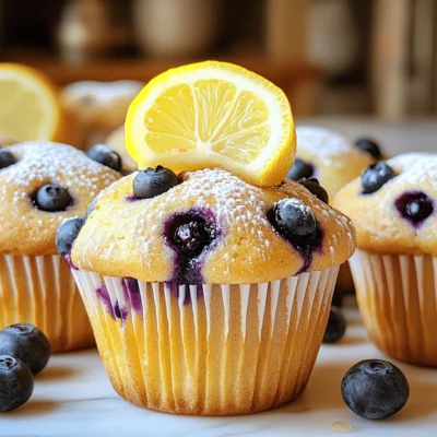 Lemon Blueberry Muffins Delightful and Easy Recipe