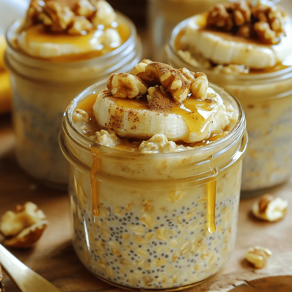 Banana Bread Overnight Oats Simple and Nourishing Recipe