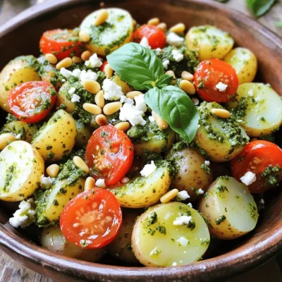 Pesto Potato Salad Refreshing and Flavorful Dish