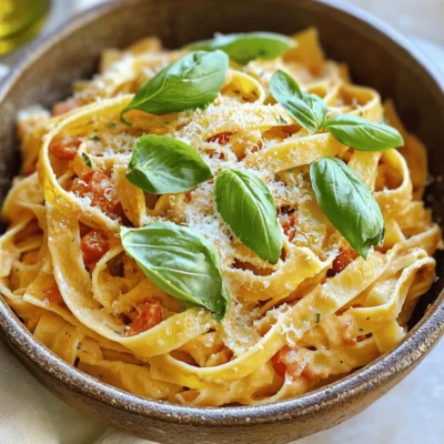 Creamy Tomato Basil Pasta Delight in Every Bite