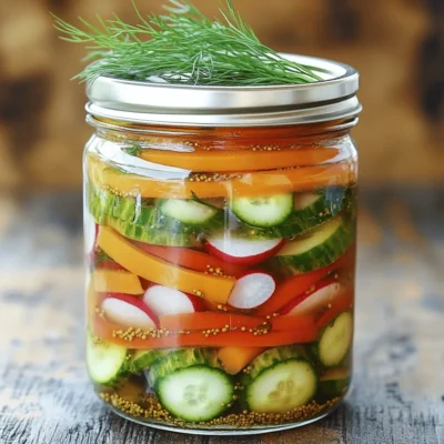 Tangy Pickled Vegetables Easy and Flavorful Recipe