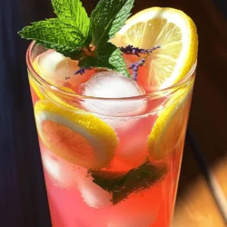 To make a perfect Lychee Lavender Lemon Spritz, gather these fresh ingredients: - 1 cup lychee fruit, peeled and pitted - 2 tablespoons dried lavender flowers - 1/4 cup freshly squeezed lemon juice - 2 tablespoons honey or agave syrup (adjust to taste) - 3 cups sparkling water or club soda - Ice cubes - Lemon slices and fresh mint for garnish These ingredients combine to create a refreshing drink that is both fragrant and flavorful. The lychee adds a sweet note, while the lavender gives it a floral touch. Fresh lemon juice brings in a zesty kick. You need a few simple tools to create this drink: - A small saucepan - A strainer - A mixing bowl - A measuring cup - Glasses for serving - A spoon for stirring These tools help you prepare and mix your drink smoothly. The saucepan is essential for infusing flavors. The strainer ensures a clean, smooth drink. Garnishing your drink can make it even more appealing. Here are some fun ideas: - Lemon slices - Fresh mint leaves - Edible flowers These garnishes add color and a nice aroma. Mint brings a cool taste, while lemon slices brighten the look. Edible flowers can impress your guests. For the complete recipe, check out the Full Recipe section! Start by placing 1 cup of peeled and pitted lychee fruit in a small pot. Add 2 tablespoons of dried lavender flowers. Pour in 1 cup of water. Heat the pot over medium heat until the water starts to boil. Once boiling, reduce the heat to low and let it simmer. Cook for about 10 minutes. This step helps the flavors mix well. After 10 minutes, remove the pot from the heat. Let it steep for another 10 minutes. This allows the flavors to deepen. Finally, strain the mixture into a bowl. Discard the solids. Now it's time to cool your mixture. Add 1/4 cup of freshly squeezed lemon juice to the strained liquid. Next, stir in 2 tablespoons of honey or agave syrup. Adjust the sweetness to your taste. Mix well until everything blends together. Allow this mixture to cool completely. You can set it aside or place it in the fridge. When you’re ready to serve, grab your favorite glasses. Fill each glass with ice cubes. Pour in about 1/4 of the lychee-lavender-lemon mixture into each glass. Now, top off the glasses with sparkling water or club soda. Gently stir to combine. Finally, garnish with lemon slices and fresh mint leaves. This adds color and flavor. Enjoy your refreshing Lychee Lavender Lemon Spritz! For the full recipe, check the recipe section. To make your Lychee Lavender Lemon Spritz pop, focus on balance. The sweet lychee pairs well with the floral notes of lavender. Use fresh lychee if you can. Fresh fruit gives a brighter taste. If you want more zing, add extra lemon juice. Adjust the sweetness with honey or agave syrup. Just remember, taste as you go! Make your drink eye-catching. Use clear glasses to show off the lovely colors. Adding lemon slices and fresh mint makes it look fresh and inviting. You can also chill your glasses ahead of time. This keeps your drink cold longer. A colorful straw or a fancy stirrer can add a fun touch too. This drink is perfect for summer gatherings. Serve it at picnics, barbecues, or brunches. Pair it with light snacks like cheese or fruit. It also goes well with grilled foods. If you want a twist, add a splash of gin or vodka for adults. For a fun touch, let guests garnish their drinks with extra mint or lemon. Check out the Full Recipe for step-by-step guidance! {{image_2}} You can switch up the lychee for other fruits. Mango adds a sweet twist. Pineapple brings a tropical flavor. Consider using strawberries for a berry-infused drink. Ripe peaches also work well, offering a juicy touch. The key is to choose fruits that blend well with lavender and lemon. Each fruit will give your drink a unique taste. Experiment and find your favorite combo! If you want less sugar, try different sweeteners. Maple syrup adds a rich flavor. Stevia is a great low-calorie option. You can also use coconut sugar for a hint of caramel. Adjust the amount based on your taste. Remember, the sweetness should balance with the tart lemon and floral lavender. For a fun twist, try making an alcoholic spritz. Add vodka for a clean taste. Gin can enhance the herbal notes. You might also try prosecco for a bubbly effect. Mix in about 1 ounce of alcohol to your drink. This adds a kick while keeping the refreshing feel. Just remember to sip responsibly! To store any leftover lychee lavender lemon mixture, place it in a clean jar. Make sure the jar has a tight lid. This will keep the flavors fresh. Store it in the fridge. It’s best to use it within a few days for the best taste. The mixture lasts about 3 to 5 days in the fridge. After that, the flavors may fade. Always check for any weird smells or changes in color before using. If it looks or smells off, it’s best to throw it out. You can reuse the lychee and lavender for other recipes. Consider adding them to smoothies or desserts. They add a unique taste and aroma. Just remember to use fresh ingredients for the best flavor. For the full recipe, check the earlier section on making this delightful drink. Lychee Lavender Lemon Spritz is a refreshing drink perfect for summer. It blends sweet lychee, fragrant lavender, and zesty lemon. This drink is light and bubbly, making it a great choice for warm days. The combination of flavors creates a unique taste that is both floral and fruity. You can impress your friends at gatherings with this beautiful drink. For the full recipe, check out the section above. Yes, you can easily make this drink non-alcoholic! Just skip the alcohol and stick with the other ingredients. The lychee, lemon, and lavender flavors shine on their own. You can also use sparkling water or club soda for fizz. This way, everyone can enjoy a tasty spritz, regardless of their drink preference. If you can't find lavender, there are good substitutes. Try using dried chamomile flowers for a similar floral taste. You can also use a bit of vanilla extract for sweetness and warmth. Another option is to use fresh mint leaves, which add a refreshing twist. Each option gives your drink a unique flavor while keeping it delightful. This article covered the key ingredients for a Lychee Lavender Lemon Spritz. We discussed fresh ingredients, tools, and optional garnishes. I explained how to make the cocktail step-by-step. You also learned tips for enhancing flavors and tips for serving. Lastly, I shared variations and storage info. Enjoy experimentation with flavors and presentation. There’s a perfect twist waiting for you in every sip.
