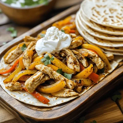 Easy Chicken Fajitas Flavorful and Quick Dinner Idea