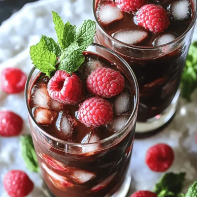 Dark Chocolate Raspberry Refresher Simple and Tasty Drink