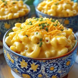 - 2 cups elbow macaroni - 4 cups chicken or vegetable broth - 1 teaspoon garlic powder - 1 teaspoon onion powder - 1 teaspoon mustard powder - 2 tablespoons unsalted butter - 2 cups shredded cheddar cheese - 1 cup shredded mozzarella cheese - ½ cup cream cheese - Salt and pepper to taste - Chopped chives for garnish (optional) When I make Instant Pot mac and cheese, I focus on quality ingredients. Using fresh, good cheese makes a big difference. The macaroni should be standard elbow shape. It cooks well and holds the cheese nicely. I like using broth instead of plain water. Chicken or vegetable broth adds more flavor. The spices, like garlic, onion, and mustard powder, boost the taste. They mix well with the cheese. Unsalted butter gives a rich taste. It helps the cheese melt smoothly. I choose shredded cheese to save time. Cheddar is classic, while mozzarella gives that creamy stretch. The cream cheese is key for richness. It adds a creamy texture that makes the dish special. Salt and pepper help balance the flavors. Lastly, I often sprinkle chopped chives on top for color. They add a nice look and a slight onion flavor. You can find the full recipe for more details. Add the elbow macaroni to the Instant Pot. Pour in the chicken or vegetable broth. Then, season with garlic powder, onion powder, and mustard powder. Stir it all together to mix well. Close the lid and set it to the sealing position. Select the Manual or Pressure Cook setting. Set the timer for 4 minutes. When cooking is done, you need a quick pressure release. Turn the valve to venting. Once the pressure drops, open the lid. The macaroni may look a bit saucy, but this is okay. It will thicken as you add cheese. Now, add the butter, shredded cheddar cheese, shredded mozzarella cheese, and cream cheese. Stir it all together until the cheese melts. Adjust seasoning by adding salt and pepper to taste. If you want it creamier, add a splash more broth or a bit of milk. Check out the Full Recipe for more details! To make your mac and cheese extra creamy, consider adding more liquid. If you want a richer feel, splash in a bit of milk. Milk brings a smooth texture that broth may not give. Using broth still works well, but milk can be a game changer for creaminess. When mixing in the cheeses, you can also add a little more broth. This will help thin it out if needed. Just remember, add liquids slowly to avoid making it too runny. To boost the flavor of your mac and cheese, think about spices. Garlic powder and onion powder add great taste. You can also try adding a pinch of paprika or cayenne for some heat. These spices bring warmth and depth to your dish. Cheese choice matters too. While cheddar is classic, mixing in mozzarella gives it a stretchy texture. For a twist, use gouda or pepper jack. Each cheese adds its unique flavor. Experiment to find the combo you love best. For a full guide, check out the Full Recipe. {{image_2}} You can boost your Instant Pot mac and cheese by adding proteins. Cooked chicken, bacon, or ham work well. Just stir them in after your cheese melts. This adds flavor and makes your meal heartier. For a vegetarian option, mix in some colorful vegetables. Peas, broccoli, or spinach will add nutrients and taste. You can steam the veggies first or toss them in raw. They will cook in the pot while your pasta is done. Cheese is the star of mac and cheese. To mix it up, try different cheese combos. Gouda, pepper jack, or even blue cheese can add unique flavors. Blend them with the cheddar for a richer taste. If you need a vegan option, look for plant-based cheese. Brands offer good substitutes that melt well. Nutritional yeast is also a great choice. It adds a cheesy flavor without dairy. Experiment with these to find your favorite mix. For the Full Recipe, you can refer back to the ingredients and steps outlined above. To store your leftover Instant Pot mac and cheese, let it cool first. This helps prevent moisture buildup. Use airtight containers for storage. Glass or plastic containers work well. Make sure the lid seals tightly. You can keep it in the fridge for up to three days. When reheating mac and cheese, the best method is on the stove. Place it in a pan over low heat. Add a splash of broth or milk. Stir often to keep it creamy. You can also use a microwave. Heat it in short bursts, stirring in between. This helps keep the texture smooth. If it gets too thick, just add more liquid. Enjoy your creamy dish again! Yes, you can make mac and cheese without cream cheese. Here are some great alternatives: - Greek yogurt: It adds creaminess and a slight tang. - Sour cream: Use this for a rich flavor and smooth texture. - Heavy cream: This makes the dish very creamy but is richer. - Cashew cream: A great vegan option if you want a nutty flavor. These options can keep your mac and cheese creamy and tasty. You can experiment with them based on what you have at home. If your mac and cheese is too thick, don’t worry! Here are some quick fixes: - Add more liquid: Pour in a little broth or milk. Stir it well. - Reheat with liquid: When warming leftovers, add a splash of broth or milk. - Mix in more cheese: Adding cheese can help balance the texture. These steps can help you find the right creaminess for your dish. To keep your pasta from sticking, follow these tips: - Stir before cooking: Make sure to stir the pasta and broth well before sealing the pot. - Use enough liquid: Always add enough broth or water to cover the pasta. - Quick release: After cooking, do a quick pressure release. This helps steam escape fast. These methods will help you enjoy perfectly cooked pasta in your mac and cheese. This blog post guides you through making creamy mac and cheese. We covered the ingredients, detailed cooking steps, and helpful tips to get it just right. I shared ways to customize the dish with proteins and cheese options. Proper storage and reheating tips help keep your mac and cheese fresh and delicious. Don't hesitate to experiment with flavors and textures. Enjoy your creamy creation, and share it with others!