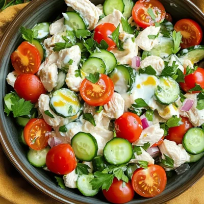 High Protein Chicken Salad Simple and Tasty Meal