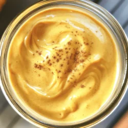 To make the best skinny pumpkin spice coffee creamer, you need a few key items. Here’s what you’ll need: - 1 cup unsweetened almond milk - 1/2 cup canned pumpkin puree - 1/4 cup pure maple syrup - 1 teaspoon vanilla extract - 1 teaspoon pumpkin pie spice - 1/4 teaspoon ground cinnamon - A pinch of salt These ingredients blend to create a creamy and flavorful treat. The almond milk keeps it light, while the pumpkin adds a cozy autumn vibe. You can tweak this recipe to match your tastes. Here are some optional ingredients to consider: - A splash of coffee extract for a stronger coffee flavor - A touch of nutmeg for extra warmth - Sweeteners like agave syrup or honey if you prefer - A bit of cocoa powder for a chocolate twist Feel free to mix and match. This way, you can enjoy a unique flavor each time. This creamer is not just tasty; it’s also a smart choice. Here’s a quick look at the nutrition per serving: - Calories: About 50 - Sugar: Roughly 8 grams - Fat: Less than 2 grams - Carbohydrates: Around 10 grams This information makes it easier to enjoy your coffee without guilt. You can savor the flavors and keep track of what you eat! Making skinny pumpkin spice coffee creamer is easy and fun. You only need a few simple steps. Start by gathering your ingredients. Then, heat them together to create a creamy delight. Follow the steps carefully for the best results. 1. In a medium saucepan, pour in 1 cup of unsweetened almond milk and 1/2 cup of canned pumpkin puree. 2. Turn the heat to medium. Whisk the mixture until it is smooth and well mixed. 3. Add 1/4 cup of pure maple syrup, 1 teaspoon of vanilla extract, and 1 teaspoon of pumpkin pie spice. 4. Sprinkle in 1/4 teaspoon of ground cinnamon and a pinch of salt. Keep whisking until all is warm, about 5 minutes. 5. Remove the saucepan from the heat. Let the mix cool slightly for a few minutes. 6. Use a fine mesh strainer to pour the creamer into a clean jar. This removes lumps and gives you a smooth texture. 7. Cool the creamer fully before sealing the jar. Store it in the fridge for up to 7 days. Shake well before each use. To get a silky smooth creamer, whisk well as you heat. This helps blend the pumpkin and milk. If you notice lumps, strain the mixture like I showed you. This will keep your creamer velvety. Also, be sure not to let it boil. Boiling can change the texture, making it grainy. Enjoy your creamy, pumpkin-spiced treat in your coffee! For the complete recipe, see the Full Recipe section. To make my skinny pumpkin spice coffee creamer shine, I focus on using fresh spices. Freshly ground cinnamon packs a rich aroma. You can also try adding a dash of nutmeg or ginger for depth. If you want a sweeter touch, use a little extra maple syrup. Just remember to keep it balanced. I love this creamer in my morning brew. Just add a few tablespoons to your coffee for a cozy feel. It also works well in lattes or even iced coffee. If you're feeling adventurous, drizzle some over whipped cream on top. This adds a fun twist to your favorite drinks. Homemade is always better than store-bought. Many store creamers contain hidden sugars and additives. With my recipe, you control the ingredients. You can even swap almond milk for oat milk for a creamier texture. This way, you enjoy a tasty drink that is also good for you. Check out the Full Recipe for more details on making this delicious creamer. {{image_2}} If you want a dairy-free creamer, almond milk is a great start. You can also use coconut milk for a richer taste. Oat milk works well too, giving a creamy texture. Each option brings its own flavor, so choose what you like best. For a sugar-free version, swap the maple syrup with a sugar-free sweetener. Stevia or erythritol can work well without adding calories. Just adjust the amount to taste, as these sweeteners can be much sweeter than regular sugar. You can play with flavors for different seasons. For Christmas, add a hint of peppermint extract. In summer, try mixing in some vanilla or even a splash of cold brew coffee. These small tweaks can keep your creamer exciting all year round. Feel free to check the Full Recipe to explore even more flavor options! To keep your skinny pumpkin spice coffee creamer fresh, use a clean jar. A glass jar works best. Make sure to let the creamer cool completely before sealing. This step helps to avoid extra moisture that can cause spoilage. Always shake well before pouring to mix up any settled ingredients. Homemade creamer lasts about 7 days in the fridge. Use it within this time for the best taste. If you notice any changes in smell or color, it’s best to toss it out. Before using, give it a good shake as flavors can separate. Enjoy it in your coffee, tea, or even with desserts! You can freeze your creamer for longer storage. Pour it into ice cube trays for easy use. Once frozen, transfer the cubes to a freezer bag. They can last up to 3 months. To use, simply thaw a few cubes in the fridge overnight. This way, you always have your favorite flavor ready! Check the [Full Recipe] for more details on making this delicious creamer. To make this creamer dairy-free, just use unsweetened almond milk as the base. Almond milk gives a creamy texture without dairy. You can also try coconut milk for a richer taste. Just follow the [Full Recipe] for the right mix of flavors. Yes, you can swap maple syrup for other sweeteners. You might try agave syrup or honey. If you want it sugar-free, use stevia or monk fruit. Keep in mind that each sweetener has a different taste. Adjust the amount to find your perfect sweetness. Homemade creamer lasts up to seven days in the fridge. Store it in a clean jar with a tight lid. Always shake well before using it, as ingredients may settle. If you see any changes in smell or texture, it’s best to toss it. Yes, this recipe is vegan-friendly! It uses almond milk and no animal products. The pumpkin puree and spices add a rich flavor without dairy. Enjoy this cozy treat knowing it fits into a vegan diet. This blog post covered how to make skinny pumpkin spice coffee creamer. We discussed the main and optional ingredients, along with their nutritional info. I also shared step-by-step instructions, tips for smooth texture, and ways to enhance flavor. You can customize your creamer with dairy-free and sugar-free options. Plus, I explained how to store it properly and answered common questions. Enjoy your coffee with this tasty and healthy creamer, and feel free to experiment with new flavors!
