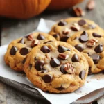 To make chocolate chip pumpkin cookies, you need a few key ingredients. Each one plays an important role in flavor and texture. Here’s what you will need: - 1 cup pumpkin puree (canned or fresh) - ½ cup unsalted butter, softened - 1 cup brown sugar, packed - ½ cup granulated sugar - 1 large egg - 1 teaspoon vanilla extract - 2 cups all-purpose flour - ½ teaspoon baking soda - ½ teaspoon baking powder - 1 teaspoon ground cinnamon - ½ teaspoon ground nutmeg - ¼ teaspoon ground ginger - ½ teaspoon salt - 1 cup chocolate chips (semi-sweet or dark) - ½ cup pecans or walnuts (optional, chopped) Each ingredient adds to the delicious taste of these cookies. Pumpkin gives them moisture and flavor. The sugars add sweetness, while the butter keeps them soft and chewy. I recommend using Libby's for pumpkin puree. It has a smooth texture and rich flavor. For chocolate chips, Ghirardelli is my go-to choice. Their chips melt well and taste great in cookies. These brands help make your cookies extra special. If you need to make changes, that’s okay! Here are some easy swaps: - Use coconut oil instead of butter for a dairy-free option. - Replace brown sugar with coconut sugar for a healthier choice. - Try gluten-free flour for a gluten-free version. - You can skip nuts if you want a nut-free cookie. These substitutions will still give you tasty cookies, even if they change the flavor slightly. Enjoy exploring these options! For the full recipe, check out the details above. Start by preheating your oven to 350°F (175°C). This step ensures that your cookies bake evenly. While the oven heats, grab a large mixing bowl. Cream together ½ cup of softened butter, 1 cup of brown sugar, and ½ cup of granulated sugar. Mix until the mixture is light and fluffy. This should take about 2-3 minutes. Next, add in 1 cup of pumpkin puree, 1 large egg, and 1 teaspoon of vanilla extract. Mix these ingredients well until they blend nicely. In another bowl, whisk together the dry ingredients. You will need 2 cups of all-purpose flour, ½ teaspoon of baking soda, ½ teaspoon of baking powder, 1 teaspoon of ground cinnamon, ½ teaspoon of ground nutmeg, ¼ teaspoon of ground ginger, and ½ teaspoon of salt. Gradually add this dry mix to your wet mixture. Stir until just combined. Be careful not to overmix, or your cookies might turn out tough. Finally, fold in 1 cup of chocolate chips and chopped nuts if you like. Once your dough is ready, use a spoon or cookie scoop to drop rounded tablespoons onto a lined baking sheet. Space them about 2 inches apart. This space helps them spread without sticking together. Place the baking sheet in the oven and bake for 12-15 minutes. Keep an eye on them. You want the edges to be golden while the centers remain soft. After baking, take the cookies out of the oven. Let them cool on the baking sheet for about 5 minutes. This time allows them to set. Then, transfer the cookies to a wire rack to cool completely. For a fun presentation, serve them on a festive plate lined with parchment paper. You can sprinkle extra chocolate chips and nuts on top for a nice touch. A glass of cold milk pairs perfectly with these tasty treats! If you want to see the full recipe, you can check it out above. To get soft and chewy cookies, use room temperature butter. Cream it well with sugars. Mix until fluffy, about three minutes. This step adds air and lightness. Don’t overmix the dough once you add dry ingredients. Overmixing leads to tough cookies. Also, chill the dough for 30 minutes before baking. Chilling helps cookies keep their shape. When baking more than one batch, keep an eye on the time. Bake the cookies on the center rack for even heat. If you have two trays, rotate them halfway through. This way, both trays bake evenly. Always use parchment paper to prevent sticking. If you have leftover dough, store it in the fridge. You can bake the next day for fresh cookies! Spices make your cookies shine. Ground cinnamon adds warmth. Try nutmeg for a sweet touch and ginger for spice. You can also add mix-ins like chopped nuts or dried fruit. For a twist, use white chocolate chips or butterscotch chips. A pinch of sea salt on top before baking boosts the flavor. Don't forget to check the Full Recipe for even more ideas! {{image_2}} You can make these cookies without nuts and dairy. For a nut-free version, skip the nuts entirely. Replace the butter with a dairy-free alternative, like coconut oil or vegan butter. This way, everyone can enjoy these tasty treats. Mix-ins can change the flavor and texture of your cookies. Try adding nuts like pecans or walnuts for a nice crunch. Dried fruits, like cranberries or raisins, can add sweetness and chewiness. You can even add white chocolate chips for a fun twist. Just remember to keep the total mix-ins to about a cup. Fall brings so many flavors to explore. You can add a dash of maple syrup for a richer taste. Consider mixing in chopped apples or pears for a fruity touch. Adding a pinch of allspice or cloves can give your cookies an even warmer flavor. These small changes can make your cookies unique and special for the season. You can find the full recipe for these delicious Chocolate Chip Pumpkin Cookies above. Enjoy experimenting with these variations! To keep your chocolate chip pumpkin cookies fresh, store them in an airtight container. Place parchment paper between layers to prevent sticking. Keep the container at room temperature. This method keeps your cookies soft and chewy. You can freeze these cookies for later. Let the cookies cool completely first. Place them in a single layer on a baking sheet and freeze for about two hours. Once frozen, transfer the cookies to a freezer bag. Be sure to label it with the date. They will stay fresh for up to three months. When stored properly, these cookies last up to one week at room temperature. If you freeze them, they can last for three months. This makes them perfect for making ahead of time or for sharing with friends. For the full recipe, check the section above. Yes, you can use fresh pumpkin. Fresh pumpkin gives a nice flavor. To prepare, cook the pumpkin until soft. Then, mash it into a smooth puree. Make sure to measure it just like you would with canned pumpkin. This swap adds a fun twist to your cookies! I recommend semi-sweet chocolate chips for balance. They melt nicely and add rich flavor. Dark chocolate chips work well too if you prefer less sweetness. Some people even mix both types for a delightful treat. Choose what you love most! To make these cookies gluten-free, swap regular flour with gluten-free flour. Look for a blend that works for baking. Keep in mind that the texture may change slightly. You might need to add more pumpkin puree to keep them moist. Enjoy your tasty cookies without worry! - Full Recipe Details: For the complete recipe, check out the Chocolate Chip Pumpkin Bliss Cookies section. In this post, I covered how to make chocolate chip pumpkin cookies. We explored essential ingredients, including top brands and substitutions. You learned step-by-step how to prepare, bake, and serve these treats. I shared tips for the best texture and ways to add flavor. We also discussed fun variations and smart storage methods. Now, you have all the tools to bake delicious cookies your friends and family will love. Enjoy the process and share these tasty cookies with others!