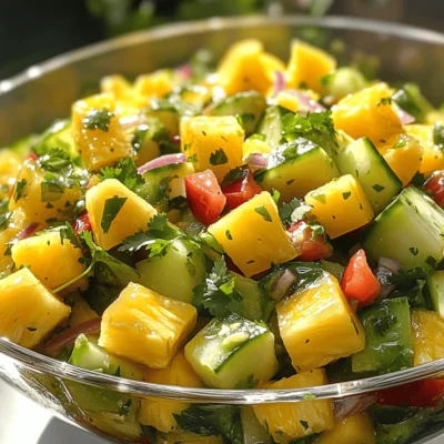 Pineapple Cucumber Salad Fresh and Flavorful Recipe