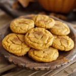 To make Vegan Pumpkin Spice Cookies, gather these key ingredients: - 1 cup canned pumpkin puree - ½ cup coconut sugar - ⅓ cup maple syrup - ¼ cup coconut oil, melted - 1 teaspoon vanilla extract - 1 ½ cups whole wheat flour - 1 teaspoon baking soda - 1 teaspoon baking powder - 1 teaspoon pumpkin pie spice - ½ teaspoon cinnamon - ¼ teaspoon nutmeg - ¼ teaspoon salt - ½ cup vegan chocolate chips (optional) Using fresh pumpkin puree has some benefits. Fresh puree has a rich flavor and bright color. It also packs more nutrients than canned. Yet, canned pumpkin is easy and saves time. It offers a consistent texture and taste. If you want to substitute ingredients, here are some options: - Coconut sugar can be swapped for brown sugar. - Maple syrup works well with agave nectar. - Coconut oil can be replaced with vegetable oil or vegan butter. - Whole wheat flour can be substituted with all-purpose flour or gluten-free flour. Feel free to get creative with your ingredients. This flexibility will help you make these cookies your own. For the full recipe, check the section above. To make these vegan pumpkin spice cookies, start by mixing the wet ingredients. In a large bowl, combine: - 1 cup canned pumpkin puree - ½ cup coconut sugar - ⅓ cup maple syrup - ¼ cup melted coconut oil - 1 teaspoon vanilla extract Stir this mixture well until it is smooth. Next, in another bowl, whisk together the dry ingredients. Combine: - 1 ½ cups whole wheat flour - 1 teaspoon baking soda - 1 teaspoon baking powder - 1 teaspoon pumpkin pie spice - ½ teaspoon cinnamon - ¼ teaspoon nutmeg - ¼ teaspoon salt Once mixed, slowly add the dry ingredients to the wet mixture. Stir until just combined. You want the cookie dough to be thick but not dry. If it feels too sticky, add a bit more flour. Folding in chocolate chips is optional, but I highly recommend it for extra flavor. Add ½ cup vegan chocolate chips, if you like, and gently fold them into your dough. Preheat your oven to 350°F (175°C) before baking. Line a baking sheet with parchment paper to prevent sticking. Using a tablespoon, scoop out your cookie dough. Place the dough on the sheet, leaving space between each scoop. The cookies will spread while baking. Bake your cookies for 12-15 minutes or until the edges are lightly golden. To check if they are done, look for a firm edge and a soft center. Once baked, let the cookies cool on the baking sheet for about 5 minutes. This step helps them set. After that, transfer them to a wire rack to cool completely. This way, they will have the perfect texture! To bake the best vegan pumpkin spice cookies, avoid these common mistakes: - Overmixing the batter: This can lead to tough cookies. Mix until just combined. - Not measuring ingredients correctly: Use proper measuring cups to ensure accuracy. - Skipping the cooling time: Let the cookies cool on the sheet for five minutes. This helps them set. Here are some recommended tools for your baking: - Mixing bowls: Use large bowls for easy mixing. - Parchment paper: This prevents sticking and makes cleanup easy. - Cookie scoop: A scoop helps make uniform cookie shapes. Enhancing flavor is simple! Try these tips: - Use fresh spices: They add more flavor than old ones. - Add vanilla extract: It adds depth and richness to your cookies. - Experiment with extracts: Almond or maple extract can boost the flavor. Pair your cookies with these delicious treats: - Non-dairy milk: Almond or oat milk complements the cookies well. - Coffee or tea: A warm drink enhances the cozy fall vibe. - Dairy-free ice cream: Serve a scoop beside the cookies for a special dessert. For a lovely presentation: - Arrange cookies on a decorative plate: This makes them look inviting. - Sprinkle extra pumpkin pie spice on top: It adds a nice touch. - Serve with a side of fresh fruit: This adds color and freshness to your plate. Try these tips, and you'll have a delightful cookie experience! For the full recipe, check out the [Full Recipe]. {{image_2}} You can easily change the flavor of your vegan pumpkin spice cookies. Try different spices or extracts for a new twist. Instead of pumpkin pie spice, you can use ginger or allspice. This change will give your cookies a unique taste. You can also add a splash of almond or orange extract for a fresh flavor. Adding nuts or dried fruits can enhance your cookie dough. Walnuts or pecans add a nice crunch. Dried cranberries or raisins bring a sweet, chewy texture. Mix in ½ cup of your chosen nuts or fruits for extra flavor and fun. For gluten-free options, swap out whole wheat flour. Use almond flour or oat flour instead. These flours work well and keep the cookies soft. You can also try a gluten-free flour blend for an easy switch. If you want lower-sugar cookies, reduce the coconut sugar. Use just ¼ cup instead of ½ cup. You can also add mashed bananas or applesauce for natural sweetness. This keeps your cookies tasty without adding too much sugar. To keep your vegan pumpkin spice cookies fresh, store them in an airtight container. This helps keep the moisture in and prevents them from getting stale. You can store them at room temperature for about a week. If you prefer, you can also refrigerate the cookies. This will extend their shelf life for up to two weeks. However, the texture may change slightly. If you want the best taste, I suggest room temperature storage. Freezing the cookies is a great way to enjoy them later. To freeze, first allow the cookies to cool completely. Then, place them in a single layer on a baking sheet. Freeze them for about an hour. After that, transfer the cookies to a freezer-safe bag or container. Make sure to remove excess air to prevent freezer burn. They can last for up to three months in the freezer. When you want to enjoy them again, thaw the cookies in the refrigerator overnight. This helps maintain their soft texture. You can also warm them in the oven for a few minutes before serving. This makes them taste freshly baked! Can I use a different sweetener? Yes, you can use other sweeteners. Agave nectar or brown sugar can work. Just keep the ratio the same. This will help your cookies stay sweet and chewy. How long will the cookies last? These cookies can last about a week. Store them in an airtight container at room temperature. You can also freeze them for longer storage. Can I make these cookies without pumpkin? Yes, you can! If you want to skip the pumpkin, try using mashed bananas or applesauce instead. This will change the flavor but still keep the cookies moist. What can replace coconut oil in the recipe? You can use vegetable oil, canola oil, or even vegan butter. Each option will give a slightly different taste but will still work well. Is there an alternative for maple syrup? Yes, you can use agave syrup or brown rice syrup. Both options have a similar sweetness and will help keep your cookies moist. In this blog post, we covered how to create delicious vegan pumpkin spice cookies. We discussed key ingredients, from fresh versus canned pumpkin puree to substitutes for common ingredients. The step-by-step instructions helped you mix, bake, and cool your cookies perfectly. Remember to avoid common mistakes and consider flavor variations. Finally, proper storage keeps your cookies fresh. With these tips, you can enjoy tasty treats that impress. Happy baking!