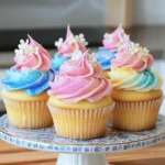 - 1 ½ cups all-purpose flour - 1 cup granulated sugar - ½ cup unsalted butter, softened - 2 large eggs - 1 teaspoon vanilla extract - ½ cup milk - 1 ½ teaspoon baking powder - ¼ teaspoon salt - Food coloring paste (various colors) - 2 cups powdered sugar - 1 cup unsalted butter (for buttercream) - 2-3 tablespoon heavy cream or milk (for buttercream) To make these delightful watercolor buttercream cupcakes, you need fresh, quality ingredients. The cupcakes are fluffy and sweet, while the buttercream adds a beautiful touch. For the cupcakes, all-purpose flour gives structure. Granulated sugar adds sweetness, while softened butter adds moistness. Eggs help bind the mix, and vanilla extract gives a warm flavor. Milk keeps the cupcakes tender, while baking powder ensures they rise. Salt balances the sweetness. For the buttercream, food coloring paste allows you to create vibrant colors. Powdered sugar gives the frosting its sweetness and smooth texture. Unsalted butter adds richness and creaminess. Heavy cream or milk helps to achieve the right consistency for easy spreading. You can find the full recipe to guide you through the steps. Enjoy crafting these lovely treats! - Preheat your oven to 350°F (175°C). - Line a muffin tin with cupcake liners. - Cream together butter and sugar until light and fluffy. - Beat in the eggs one at a time and stir in vanilla extract. - Combine dry ingredients and gradually mix with the wet ingredients. - Fill cupcake liners and bake for 18-20 minutes. Baking these cupcakes is simple and fun. Start by preheating your oven. This step ensures even baking. While it heats up, line your muffin tin with colorful cupcake liners. This adds a vibrant touch to your treats. Next, make the batter. In a big bowl, cream the softened butter and granulated sugar together. You want it to be light and fluffy. This step is key for a soft cupcake. Then, add your large eggs one at a time. Mix well after each addition. Finally, add in the vanilla extract for great flavor. In a separate bowl, mix the dry ingredients. This includes flour, baking powder, and salt. Whisk them together to avoid lumps. Add this dry mix to the butter mixture slowly. Alternate it with the milk. This helps keep the batter smooth. Once your batter is ready, fill each cupcake liner about two-thirds full. This allows room for the cupcakes to rise without overflowing. Bake them in the preheated oven for 18-20 minutes. Check for doneness by inserting a toothpick. If it comes out clean, your cupcakes are perfect! This process is not just about following steps. It’s about creating something delightful. For the full experience, check out the Full Recipe. Happy baking! To make fluffy cupcakes, start with room temperature ingredients. This helps them mix better. When you cream the butter and sugar, aim for a light and fluffy texture. Be careful not to over-mix the batter. Over-mixing can make your cupcakes dense. Getting the right buttercream consistency is key. Your butter should be soft but not melted. Mix the powdered sugar in slowly. If too thick, add heavy cream or milk a little at a time. For coloring, divide your buttercream into bowls. Use a toothpick to add food coloring paste for better control. Mix each bowl gently to create different shades. To create beautiful watercolor effects, start with a base layer of buttercream. Use a spatula to smooth it out. When adding colors, apply them in small dollops. Blend the colors lightly to create smooth transitions. For decoration, fill a piping bag with different shades. Use a round tip and apply the frosting in a circular motion. This technique helps achieve the gorgeous watercolor look. Explore more techniques in the Full Recipe for Watercolor Buttercream Cupcakes. {{image_2}} You can add unique flavors to your cupcakes. Try different extracts like almond or lemon. A few drops can change the whole cupcake. You can also add zest from citrus fruits. This simple step boosts freshness and taste. Think of it as a flavor upgrade! Color is key to making your cupcakes pop. For spring, use pastel colors like soft pink or light blue. These shades feel light and cheerful. In fall, switch to warm tones like amber or deep red. You can even use natural food coloring. Beet juice or matcha are great choices. They add color without chemicals! Buttercream can be much more than plain vanilla. You might love chocolate buttercream or mint buttercream. You can mix flavors too, like chocolate and orange. This combo gives a fun twist! Be creative and have fun with it. Each frosting can bring a new treat to your cupcake! For the complete recipe, check the Full Recipe link. Store your cupcakes properly to keep them fresh. If they are frosted, place them in a single layer in an airtight container. A clamshell container works well for this. If they are unfrosted, stack them with parchment paper between layers. This prevents sticking. Keep the cupcakes at room temperature for up to three days. If it's hot or humid, refrigerate them. The cold air will keep them fresh. You can freeze cupcakes for later. First, let them cool completely. Then, wrap each cupcake in plastic wrap. Next, place them in a freezer bag. This keeps out air and moisture. To thaw, move them to the fridge overnight. For a fun touch, re-decorate them after thawing. Use fresh buttercream or a drizzle of chocolate for added flair. Cupcakes have a good shelf life when stored right. They last about three days at room temperature. In the fridge, they can last up to a week. If you freeze them, they stay fresh for about three months. The buttercream will keep for about two weeks in the fridge. Always check for changes in texture or smell before enjoying! To get the best watercolor effect, start with good food coloring paste. Mix colors well before applying them to the cupcakes. Use a toothpick to pick up a small amount of color. This gives you control over how much you use. Apply different shades lightly on the cupcake. Blend colors with a spatula for a smooth look. Keep your colors close together, but not mixed. This will give a lovely watercolor effect. Yes, you can make buttercream ahead of time. Store it in an airtight container. Place it in the fridge for about a week. If you need it for longer, freeze it. Just make sure to let it thaw in the fridge before using. When ready to use, beat it again to restore its creamy texture. This way, you can save time and have fresh buttercream ready when you need it. If your cupcakes overflow, don’t worry; it happens! First, check if you filled the liners too much. Aim to fill them about two-thirds full. If they still overflow, you can trim the tops after baking. Use a serrated knife to even them out. Another tip is to place a baking sheet under the muffin tin. This catches any spills and keeps your oven clean. Remember, practice makes perfect, so keep trying! You now have everything you need to create tasty cupcakes and buttercream. Start by gathering the listed ingredients and follow the step-by-step guide. Remember to use room temperature ingredients and avoid over-mixing for fluffy cupcakes. Try flavor variations and color themes to make your treats unique. Store them well and enjoy your creations for days. Baking can be fun and rewarding, so don’t hesitate to experiment. Happy baking!