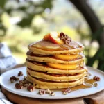 To make peach cobbler pancakes, you need the following items: - 1 cup all-purpose flour - 2 tablespoons sugar - 1 tablespoon baking powder - ½ teaspoon salt - 1 cup milk - 1 large egg - 2 tablespoons melted butter - 1 teaspoon vanilla extract - 1 cup fresh peaches, peeled and diced (or canned, drained) - 1 teaspoon ground cinnamon - ½ cup chopped pecans (optional) - Maple syrup, for serving You can swap some ingredients if needed. Here are a few ideas: - Use whole wheat flour instead of all-purpose flour for a nutty taste. - Substitute honey or maple syrup for sugar for a healthier option. - Almond milk can replace regular milk for a dairy-free choice. - Use a flax egg instead of a large egg to make it vegan. Choosing the best peaches is key. Here’s how to find good ones: - Look for peaches that are firm yet slightly soft when you press them. - Check for a sweet smell. If they smell good, they will taste good. - Choose peaches with a golden hue. Avoid ones that are green or overly firm. - If you can, buy local peaches in season for the best flavor. Enjoy these tips as you prepare to make your delicious peach cobbler pancakes. For the full recipe, check out the earlier section! To make peach cobbler pancakes, start by gathering your ingredients. In a large mixing bowl, whisk together the flour, sugar, baking powder, and salt. Then, in a different bowl, mix the milk, egg, melted butter, and vanilla extract until smooth. Pour the wet mix into the dry mix and stir gently. It’s okay if the batter has some lumps; this helps keep the pancakes fluffy. Next, fold in the fresh or canned peaches, ground cinnamon, and pecans if you like. Preheat a non-stick skillet over medium heat. Lightly grease it with cooking spray or a bit of butter. Pour ¼ cup of batter onto the skillet for each pancake. Cook until bubbles form on the surface. This should take about 2-3 minutes. Flip the pancake and cook for another 2-3 minutes until golden brown. Repeat with the rest of the batter, re-greasing the skillet as needed. Serve warm with extra peaches, cinnamon, and syrup. Flipping pancakes can be tricky, but I have a few tips that help. First, wait for bubbles to form on the surface. This shows the pancake is ready to flip. Use a wide spatula for better support. Slide the spatula under the pancake and lift it gently. If it sticks, give it a little wiggle to loosen it. If you feel unsure, you can even peek underneath to check the color. For light and fluffy pancakes, don’t over-mix the batter. A few lumps are okay and actually help keep them soft. Use the right heat; too high can burn the outside while leaving the inside raw. Medium heat works best. If you want a thicker pancake, use less milk, and if you want them thinner, add a bit more. This way, you can get the pancake texture just right for your taste! One of the biggest mistakes is over-mixing the batter. Mixing too much makes pancakes tough. Just stir until you see a few lumps. Another mistake is not using enough heat. Cooking on low heat makes pancakes soggy. Medium heat helps them cook evenly. Also, don’t forget to grease the pan. A non-stick skillet is great, but a little butter or spray helps. To take your peach cobbler pancakes to the next level, try adding toppings. Fresh diced peaches make a great choice. You can also sprinkle more cinnamon for warmth. A dollop of whipped cream adds creaminess and sweetness. If you like nuts, add chopped pecans for crunch. Finally, drizzle warm maple syrup on top. This combo makes each bite special. If you're using a cast-iron skillet, adjust the heat. Cast iron holds heat well, so use low to medium heat. For electric griddles, set it to about 375°F. This temperature helps pancakes cook through without burning. If you're using a non-stick pan, a little grease helps them slide off easily. Try different griddles to find what works best for you. Each one can change the texture and taste. For the full recipe, check out the details above and start cooking! {{image_2}} You can change up the flavor by adding different fruits. Try using fresh blueberries or strawberries. They add a nice sweetness and color. You can also mix in some raspberries for a tangy twist. Each fruit brings its own taste, making every pancake special. If you need a gluten-free option, swap the all-purpose flour for a gluten-free blend. Many brands work well, so choose one you like. You can also use almond flour for a nutty flavor. Just remember to check the texture. You want it to be fluffy and light. For a fun twist, try chocolate chip pineapple peach cobbler pancakes. Add ½ cup of chocolate chips to your batter. Then, mix in ½ cup of crushed pineapple, drained. This combo tastes like a tropical vacation. It’s sweet, fruity, and so delicious. Your family will love this fun variation! To keep your leftover pancakes fresh, stack them in a safe container. Use parchment paper between each pancake. Cover the container tightly with a lid or plastic wrap. This helps avoid drying out. Store them in the fridge for up to three days. You can freeze your pancakes for later. Just cool them first on a wire rack. Once cool, stack them with parchment paper in between. Place the stack in a freezer bag. Make sure to remove as much air as possible. You can freeze them for up to two months. To reheat, use either a microwave or a skillet. If using a microwave, place a pancake on a plate. Heat for 30 seconds, then check. If it needs more time, heat in 10-second bursts. For a skillet, warm it on medium heat. Add a little butter, then heat each pancake for about one minute on each side. Enjoy them warm for the best taste! Yes, you can use canned peaches. Just make sure to drain them well. Canned peaches save time and still taste great. They add sweetness and moisture to the pancakes. If you prefer fresh, they work beautifully too. Select ripe, juicy peaches for the best flavor. To make your pancakes fluffier, focus on the batter. First, don’t over-mix it; a few lumps are okay. Next, let the batter rest for a few minutes before cooking. This helps the baking powder work better. You can also add a bit more baking powder for extra lift. Maple syrup is the classic choice. Its rich flavor pairs well with the peaches. You can also try peach syrup for a fun twist. Honey works too if you want something different. Choose a syrup that complements the sweetness of the pancakes. You can find the full recipe for Peach Cobbler Pancakes in this article. Just scroll up to see all the steps and ingredients laid out for you. Follow the instructions, and you'll make a delicious breakfast treat! In this post, we explored how to cook delicious peach cobbler pancakes. We covered essential ingredients, substitutions, and tips for picking fresh peaches. I shared step-by-step cooking instructions and tricks for the perfect pancake flip. We also discussed common mistakes to avoid and ways to enhance flavor. Finally, I provided storage info and answered frequently asked questions. Remember, cooking should be fun and creative. Enjoy making these pancakes your own!