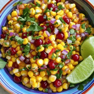 For this salsa, you need fresh corn kernels. Use about 2 cups, which comes from 3 to 4 ears of corn. Fresh corn gives a sweet taste and great texture. You can also use canned corn, but fresh is best. Cherries add a burst of flavor. You will want 1 cup of pitted and chopped cherries. They balance the sweetness of the corn. Next, use one small red onion, finely chopped, for a nice crunch. Add one jalapeño, deseeded and minced, for some heat. To bring it all together, you need some seasoning. Use 2 tablespoons of olive oil for cooking. Honey adds just a tablespoon to sweeten the mix. For acidity, include 2 tablespoons of lime juice. Finally, chop 1/4 cup of fresh cilantro. This herb adds freshness. Don’t forget to add salt and pepper to taste. You can find the full recipe and more tips in the [Full Recipe]. Start by husking the corn. Remove all the silk and green leaves. Use a sharp knife to cut the kernels from the cob. Aim for about 2 cups of fresh corn. This will give you a sweet taste. Fresh corn is key for this salsa. In a large skillet, heat the olive oil over medium heat. Once hot, add the corn kernels. Sauté the corn for about 8-10 minutes. Stir occasionally until the corn is golden and caramelized. Then, add the finely chopped red onion. Sauté for another 2-3 minutes until the onion is soft and clear. Next, stir in the minced jalapeño. Cook for one more minute to blend the flavors. Remove the skillet from heat and transfer the corn mix to a bowl. Let it cool for a few minutes. Once the corn mixture is cool, it's time to mix! Add the chopped cherries, honey, lime juice, and fresh cilantro to the bowl. Season with salt and pepper to taste. Gently stir all the ingredients together. Let the salsa sit for at least 15 minutes. This helps the flavors mix well. For the full recipe, refer to the section above. To make great caramelized corn, start with fresh corn. Remove the kernels from the cob for the best taste. Heat olive oil in a skillet over medium heat. Add the corn and let it cook without stirring for a few minutes. This helps it brown. After that, stir it every few minutes. Cook until the corn is golden, about 8-10 minutes. This gives your salsa a sweet, rich flavor. I love serving this salsa in a bright bowl. It looks great on the table. You can also add lime wedges and extra cilantro on top. This makes it even more colorful. This salsa pairs well with grilled chicken or fish. You can also use it as a dip with tortilla chips. Guests enjoy the mix of sweet and spicy flavors. Feel free to get creative! You can add diced bell peppers for crunch. A sprinkle of feta cheese adds a nice salty bite. If you want more heat, add more jalapeño or some red pepper flakes. Fresh mint can also bring a unique twist to the salsa. Each add-in gives a new flavor to enjoy. For the full recipe, check out the earlier section. {{image_2}} You can swap out ingredients based on what you have. For corn, use frozen corn if fresh isn’t available. It will still taste great. Instead of cherries, try diced peaches or mango. They add a fun twist. If you don’t like cilantro, parsley works well too. You can also use green onions for a milder flavor. If you want heat, leave some seeds in the jalapeño. For a milder salsa, use a small amount of bell pepper instead. You can also add a pinch of cayenne pepper for a kick. If you prefer no spice, skip the jalapeño entirely. The sweetness of the cherries will shine through. This salsa is great as a topping. Use it on grilled chicken or fish. It also pairs well with tacos or burritos. Serve it as a dip with tortilla chips for a fun snack. Try it on a salad for added flavor. You can even mix it into cold pasta for a fresh side dish. Explore these ideas to make the most of your Caramelized Corn and Cherry Salsa. For the full recipe, check out the section above. To keep your caramelized corn and cherry salsa fresh, store it in an airtight container. Glass containers work well. Make sure to let the salsa cool to room temperature before sealing it. This prevents moisture from building up inside the container. It’s best to refrigerate the salsa right after you make it. When stored properly in the fridge, your salsa can last up to three days. If you want to keep it longer, you can freeze it. However, I recommend only freezing the corn mixture without the cherries. The cherries may become mushy after thawing. To freeze, place the corn mixture in a freezer-safe bag. It should stay fresh for up to three months. If you freeze the corn mixture, let it thaw overnight in the fridge. To reheat, warm it in a skillet over medium heat. Stir it gently until heated through. Add the fresh cherries, lime juice, and cilantro after reheating. This keeps the flavors bright and fresh. Enjoy your salsa with grilled chicken or as a dip for chips! Caramelized corn and cherry salsa is a sweet and savory mix. It combines golden corn and juicy cherries. The dish also has red onion and spicy jalapeño. Honey and lime juice add a bright flavor. This salsa is perfect for summer or any gathering. It pairs well with grilled meats or chips. You can find the full recipe above to make your own. Yes, you can use frozen corn. Just thaw and drain the corn before cooking. It may not caramelize as well as fresh corn. However, it still tastes great in the salsa. Make sure to cook it long enough to warm through. You can keep the salsa in the fridge for about three days. Store it in an airtight container. The flavors will blend and deepen over time. Just give it a gentle stir before serving. If you see any signs of spoilage, toss it out. In this article, we explored how to make a tasty caramelized corn and cherry salsa. You learned about the key ingredients like fresh corn and sweet cherries. We detailed step-by-step instructions for cooking, combining, and serving. Tips for perfect caramelization and storage practices were shared. Each variation lets you customize the salsa to your taste. Enjoy making this dish. It's easy, fun, and packed with flavor! You'll impress your family and friends.