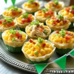 To create these tasty football cups, you need: - 2 cups elbow macaroni - 2 tablespoons butter - 2 tablespoons all-purpose flour - 2 cups milk - 2 cups shredded sharp cheddar cheese These basic ingredients form the heart of the dish. The elbow macaroni gives a great bite, while the cheese adds a rich flavor. You can make your cups even better by adding: - 1 cup cooked chicken, shredded - ½ cup cooked bacon bits (optional) - ¼ cup green onions, chopped Adding chicken or bacon boosts flavor and protein. Green onions add freshness and crunch. Don't forget to season and decorate: - Salt and pepper to taste - Extra cheese and toppings for garnish (e.g., diced tomatoes, jalapeños) The toppings not only enhance taste but also make your cups look great. You can mix and match to find your favorite combination. For the full recipe, check out the specific steps on how to assemble and bake these delicious treats! - Preheat the oven to 350°F (175°C). - Boil the elbow macaroni according to package instructions until al dente, then drain. Cooking the pasta is key to a great dish. If you overcook it, the cups may turn soggy. Al dente pasta holds its shape better in the oven. - Melt butter and whisk in flour. - Gradually add milk and thicken, then stir in cheese until melted. Start by melting the butter over medium heat. Whisk in the flour to create a smooth paste. This step is crucial; it helps thicken the sauce. Slowly add milk while whisking. You will see it thicken in about two to three minutes. Then, mix in the cheese until it melts completely. Use sharp cheddar for a rich flavor. - Fold in macaroni, shredded chicken, bacon bits, and half of the green onions. - Spoon mixture into mini phyllo pastry cups and bake until golden. Once your cheese sauce is ready, add the cooked macaroni, shredded chicken, and bacon bits. Mix well so everything is coated with the cheesy goodness. Then, spoon the mixture into the mini phyllo cups. Bake them until they are golden and bubbly. This will take about 15 to 20 minutes. For the full recipe, check the details above. Enjoy your tasty football cups! - Ensure macaroni is al dente to prevent mushiness when baked. - Use freshly shredded cheese for better melt and flavor. Getting your macaroni just right is key. If you overcook it, the texture will turn mushy. Al dente means the pasta is firm but cooked. This keeps it nice and chewy after baking. Freshly shredded cheese is another must. Pre-packaged cheese often has additives that don’t melt well. Shred your cheese from a block for a smooth, creamy sauce. - Arrange cups on a platter with a football field theme. - Create garnish with green herbs and small flags for decor. How you present your food matters. Arrange the cups in a fun layout. Use a large platter to mimic a football field. You can add green herbs to represent grass. Small flags can add an extra touch. This makes your dish look festive for game day. - Pair with your favorite game day dips or sides. - Serve with a refreshing drink to complement the dish. Loaded mac and cheese cups are great on their own. However, pairing them can elevate the meal. Think about your favorite game day dips. Salsa, guacamole, or even ranch can be great choices. A refreshing drink can also balance the richness of the cups. Consider iced tea, lemonade, or even a light beer. For the full recipe, check out the Loaded Mac and Cheese Football Cups. {{image_2}} You can make Loaded Mac and Cheese Football Cups in many fun ways. Let’s explore some tasty options. For a vegetarian twist, skip the chicken and bacon. Use more veggies instead. Bell peppers add color and crunch. Mushrooms give a nice earthy flavor. You can mix in spinach or zucchini too. This makes the dish healthy and vibrant. It’s a great way to enjoy these cups without meat. If you like heat, spice things up! Add sliced jalapeños to the cheese mix. They give a nice kick. Or, use spicy cheese like pepper jack. This will make your cups exciting and bold. Your guests will love the surprise of heat in each bite. Want to impress? Go gourmet with your cheese choices. Try gouda for a smoky flavor. Mozzarella will add a stretchy, creamy texture. You can even mix in artisan cheeses for a unique taste. This adds depth and richness to your cups. Each bite will be a delightful experience. Feel free to get creative with these ideas! Check out the full recipe for more details on making these delicious treats. Allow your Loaded Mac and Cheese Football Cups to cool completely. Once cooled, place them in an airtight container. Store them in the fridge for up to three days. This keeps them fresh and ready for your next snack. Want a quick meal later? Freeze uncooked cups! Assemble them without baking, then place them in a freezer-safe container. This way, you can pop them in the oven whenever you crave a delicious treat. For the best taste, reheat the cups in the oven. Preheat your oven to 350°F (175°C). Place the cups on a baking sheet and warm them for about 10-15 minutes. This method keeps the cups crispy and tasty, just like the first time you made them. You can find the full recipe here to make these tasty treats again! Yes, you can prepare the mixture ahead and assemble them just before baking. This makes game day easy and stress-free. I often make the cheese sauce and pasta earlier in the day. Then, I store them in the fridge. When it's time to bake, I just fill the cups and pop them in the oven. The cups can last for up to 3 days when stored properly in the fridge. Just make sure to keep them in an airtight container. I recommend enjoying them fresh for the best taste, but leftovers work great too. Absolutely! Substitute elbow macaroni with gluten-free pasta for a suitable version. Many brands offer great options that cook well. You’ll still get that creamy goodness without the gluten. Just follow the same steps for the rest of the recipe. Enjoying delicious food should be for everyone! These Loaded Mac and Cheese Football Cups are a game day winner. We covered essential and optional ingredients for a tasty recipe. The step-by-step guide ensures you prepare these cups easily. Remember to keep your pasta al dente and use fresh cheese for the best flavor. You can customize with vegetarian or spicy options to suit your taste. Store leftovers right, and they’ll stay delicious for days. Enjoy these cups with friends and make your next gathering memorable.