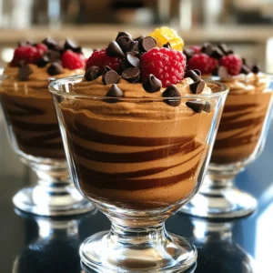 - 2 cups cottage cheese (low-fat or full-fat) - 3 tablespoons unsweetened cocoa powder - 2 tablespoons honey or maple syrup (to taste) - 1 teaspoon vanilla extract - 1/4 cup Greek yogurt - A pinch of salt Cottage cheese is the star of this dish. It gives the mousse a creamy texture and packs a protein punch. You can choose low-fat or full-fat options, depending on your taste or diet. Unsweetened cocoa powder adds rich chocolate flavor without extra sugar. Honey or maple syrup serves as a natural sweetener, letting you control the sweetness level. Vanilla extract adds warmth and depth. Greek yogurt makes the mousse even creamier and adds protein. - 1/4 cup dark chocolate chips (optional for garnish) - Fresh berries for topping (optional) For toppings, dark chocolate chips add a crunchy bite and extra chocolate flavor. Fresh berries bring a burst of freshness. You can use strawberries, raspberries, or blueberries for a colorful touch. - Low-fat vs. full-fat cottage cheese: Low-fat cottage cheese gives a lighter mousse, while full-fat offers a richer taste. - Healthy sweeteners options: Honey and maple syrup are great choices, but feel free to explore other natural sweeteners like agave or stevia. Each adds its own unique flavor to the mousse. 1. Combine ingredients in a blender. Start with 2 cups of cottage cheese. Add 3 tablespoons of unsweetened cocoa powder. Pour in 2 tablespoons of honey or maple syrup. Then, add 1 teaspoon of vanilla extract and 1/4 cup of Greek yogurt. Don’t forget a pinch of salt! 2. Blend until smooth. Turn on your blender and mix on high speed. Make sure to scrape down the sides. This helps blend all the ingredients well. You want a smooth, creamy texture. - Pour into serving dishes. Use small cups or bowls for a fun presentation. This mousse looks great in clear dishes. - Garnish with toppings. Add dark chocolate chips on top. You can also use fresh berries for color and flavor. They make the mousse more appealing and tasty. - Refrigerate for optimal texture. Place the mousse in the fridge for at least 30 minutes. This chilling time helps the mousse firm up nicely. It will be cool and ready to enjoy when served! To get that dreamy mousse texture, I recommend using a blender. A blender creates a smoother mix than a food processor. If you opt for a food processor, it may leave some lumps. While blending, make sure to scrape down the sides. This step helps mix all the ingredients evenly. Don't skip this! It ensures every spoonful is creamy and delicious. Taste testing is key here. Once you blend your mousse, take a small spoonful. If it needs more sweetness, add honey or maple syrup. Blend again for a few seconds. Taste it once more. Repeat this until you find the right balance. Everyone's sweet tooth is different, so adjust to your liking! Serving matters, too! Pour your mousse into small cups or pretty bowls. Clear glasses show off the rich color. For a fun touch, sprinkle dark chocolate chips on top. A few fresh berries add color and freshness. They make your dessert look fancy and inviting. Enjoy sharing this treat with friends or family! {{image_2}} You can make this mousse even more tasty. Try adding a splash of almond extract. It gives a nice nutty taste. You could also mix in a little espresso. The coffee flavor works really well with chocolate. If you want, you can change the sweeteners, too. Use agave syrup or a sugar substitute to fit your needs. Looking for vegan options? You can use plant-based yogurt instead of cottage cheese. It gives a creamy texture. You could also swap cottage cheese for silken tofu. It blends smoothly and still packs protein. This is a great way to make it plant-based. Serving ideas can take your mousse to the next level. Layer the mousse with fresh fruits like strawberries or bananas. It adds color and flavor. Another fun option is to create a parfait. Just add granola between layers of mousse. This gives a nice crunch that contrasts with the smooth mousse. To keep your mousse fresh, use an airtight container. A glass jar or a plastic container works well. Store it in the fridge for up to three days. This way, you can enjoy your treat later without losing its yummy taste. You can freeze the mousse if you want to save it longer. Use a freezer-safe container and leave some space at the top. The mousse can last for about two months in the freezer. To enjoy it later, thaw it in the fridge overnight. This keeps the texture nice. If you have leftover mousse, get creative! Use it as a dip for fruit slices or spread it on toast. You can also mix it into smoothies for extra protein. Another fun idea is to layer it in parfaits with granola and berries. These options make your mousse even more exciting! This mousse packs a protein punch! The main source is cottage cheese. In 2 cups of cottage cheese, you get about 28 grams of protein. Greek yogurt adds another 5 grams. So, if you divide this mousse into four servings, each serving has about 8 grams of protein. This makes it a great snack or dessert choice for anyone wanting to boost their protein intake. Yes, you can! To make this mousse dairy-free, swap the cottage cheese for silken tofu. Tofu has a smooth texture and blends well. For Greek yogurt, try using a dairy-free yogurt made from coconut or almond milk. These swaps keep the mousse creamy while making it suitable for those avoiding dairy. You can store the mousse in the fridge for up to 3 days. Use an airtight container to keep it fresh. After a few days, the texture may change slightly, but it will still taste good. If you want to keep it longer, consider freezing it for up to a month. Just remember to thaw it in the fridge before serving. This blog post shared a simple, healthy recipe for high-protein chocolate cottage cheese mousse. We looked at the main ingredients, optional toppings, and how to prepare the mousse for best results. You learned tips for the perfect texture and creative variations to try. Finally, we discussed how to store leftovers. Now, you can enjoy a tasty treat that is both nutritious and fun to make. Dive in, get creative, and savor this delicious dessert that fits your diet!