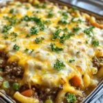 For this easy dish, you'll need these key ingredients: - 1 pound ground beef - 1 medium onion, diced - 2 garlic cloves, minced - 1 can (15 oz) diced tomatoes with green chilies - 2 cups frozen mixed vegetables (carrots, peas, corn) - 1 cup uncooked macaroni pasta - 2 cups beef broth - 1 tablespoon Worcestershire sauce - 1 teaspoon dried oregano - 1 teaspoon smoked paprika - Salt and pepper to taste - 1 cup shredded cheddar cheese - Fresh parsley, chopped (for garnish) These ingredients work together to create a warm, hearty meal. If you need a substitute for ground beef, try these options: - Ground turkey for a leaner choice - Ground chicken for a lighter flavor - Plant-based meat for a vegetarian option Each substitute changes the dish slightly, but they still taste great. Make sure you have these pantry staples on hand: - Dried oregano adds a nice herbal taste. - Smoked paprika gives warmth and depth. - Worcestershire sauce adds umami flavor to the mix. These staples enhance the flavor and make your casserole delicious. Start by gathering all your ingredients. You will need: - 1 pound ground beef - 1 medium onion, diced - 2 garlic cloves, minced - 1 can (15 oz) diced tomatoes with green chilies - 2 cups frozen mixed vegetables - 1 cup uncooked macaroni pasta - 2 cups beef broth - 1 tablespoon Worcestershire sauce - 1 teaspoon dried oregano - 1 teaspoon smoked paprika - Salt and pepper to taste - 1 cup shredded cheddar cheese - Fresh parsley, chopped Make sure to wash your hands and clean your workspace. This step makes cooking safe and fun. Dice the onion and mince the garlic. Measure your frozen vegetables, pasta, and broth. Having everything ready helps the cooking flow. Heat a large skillet over medium heat. Add the ground beef. Cook it for about 5-7 minutes, stirring until it’s browned. Drain any excess fat. This keeps your dish from being greasy. Next, add the diced onion and minced garlic to the skillet. Cook them for 3-4 minutes until the onion turns soft and clear. This adds great flavor. Then, stir in the diced tomatoes, frozen vegetables, uncooked macaroni, beef broth, Worcestershire sauce, oregano, smoked paprika, salt, and pepper. Mix everything well so each bite is tasty. Pour the beef mixture into a greased 9x13-inch casserole dish. Spread it out evenly. This helps it cook well. Cover the dish with foil and bake it in a preheated oven at 375°F (190°C) for 25 minutes. After 25 minutes, take off the foil. Sprinkle the shredded cheddar cheese on top. Put it back in the oven, uncovered, for 10-15 minutes. This melts the cheese and makes it bubbly. Once done, let the casserole sit for 5 minutes before serving. This cools it down a bit. Garnish with fresh parsley for a nice touch. Enjoy your meal! To enhance the flavor of your Hobo Ground Beef Casserole, use fresh ingredients. Fresh onions and garlic add a nice kick. You can also try adding herbs like thyme alongside oregano. A splash of hot sauce can give it some heat, if you like spice. Don't forget to taste as you cook. Adjust salt and pepper to your liking. Oven temperatures may vary. If your oven runs hot, check the casserole a bit early. It should be bubbly and golden on top. If your oven runs cool, you may need extra time. Always use an oven thermometer for the best results. Trust your eyes; the cheese should look melted and slightly crispy. For a lovely presentation, serve the casserole straight from the dish. Top with fresh parsley for a pop of color. Pair it with a side salad for freshness. You can also add garlic bread for a crunchy contrast. A dollop of sour cream on top can add creaminess and flavor. {{image_2}} You can make a tasty vegetarian hobo casserole easily. Just swap out the ground beef. Use one can of chickpeas or black beans instead. You can also add more veggies like bell peppers, zucchini, or spinach. This gives you protein and flavor. Replace beef broth with vegetable broth for a perfect flavor balance. To make this dish gluten-free, simply choose gluten-free pasta. Many brands offer great options. You can also check the broth and Worcestershire sauce for gluten. Some brands make gluten-free versions. This way, everyone can enjoy the meal without worry. Want to boost the flavor? Add some chopped bell peppers or mushrooms. You can also mix in some corn for sweetness. For heat, try adding jalapeños or crushed red pepper. If you love cheese, add more shredded cheddar or mix in pepper jack for spice. Each addition makes this dish unique and fun! To keep your leftover Hobo Ground Beef Casserole fresh, let it cool first. Place the casserole in an airtight container. Make sure to cover it tightly. Store it in the fridge for up to three days. If you want to save it longer, freezing is a great option. When you’re ready to eat the leftovers, preheat your oven to 350°F (175°C). Transfer the casserole to an oven-safe dish. Cover it with foil to keep it moist. Bake for about 20-25 minutes or until it’s hot all the way through. You can also reheat it in the microwave. Heat it in short bursts, stirring in between, until hot. To freeze your casserole, let it cool completely. Cut it into portions for easy serving. Wrap each portion tightly in plastic wrap. Place the wrapped portions in a freezer bag or container. Label with the date and type of dish. You can freeze it for up to three months. When you’re ready to eat, thaw it in the fridge overnight before reheating. Hobo Ground Beef Casserole lasts about 3 to 4 days in the fridge. To keep it fresh, put it in an airtight container. Make sure to let it cool down first before sealing it. This will help keep the moisture in and prevent sogginess. Always check for any signs of spoilage before eating leftovers. Yes, you can make this casserole ahead of time. You can assemble it and store it in the fridge for up to 24 hours before baking. Just cover it tightly with foil. When you are ready, bake it straight from the fridge. You may need to add a few extra minutes to the cooking time. This is great for busy days when you want a quick meal. Hobo Casserole works well with many sides. Here are some tasty ideas: - Green salad: A fresh salad adds crunch and balance. - Garlic bread: This is great for dipping into the casserole. - Steamed broccoli: Adds color and nutrition to your meal. - Coleslaw: A tangy slaw gives a nice contrast to the warm casserole. Feel free to mix and match to find your favorite pairings! Hobo Ground Beef Casserole is easy to make and full of flavor. We covered key ingredients, cooking steps, and useful tips. You can even switch ingredients for your needs. This dish is great for family meals or as leftovers. Storing and reheating are simple, too. With just a few changes, you can make it vegetarian or gluten-free. This recipe adapts well to your taste. Enjoy making it your own!