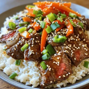 - 2 pounds flank steak, sliced thinly against the grain - 1/2 cup soy sauce - 1/4 cup brown sugar - 3 tablespoons sesame oil - 3 cloves garlic, minced - 2-inch piece of ginger, grated - 1 tablespoon gochugaru (Korean red pepper flakes) - 1 small onion, thinly sliced - 1 carrot, julienned - 1 red bell pepper, thinly sliced - 4 green onions, chopped (for garnish) - Cooked rice (for serving) - Sesame seeds (for garnish) When making Slow Cooker Korean Beef Bulgogi, using fresh, high-quality ingredients is key. The flank steak is the star of this dish. It is tender and flavorful when cooked low and slow. Cutting it thinly against the grain helps it stay juicy and easy to eat. Soy sauce adds a deep, umami flavor. It balances well with the sweetness of brown sugar. Sesame oil brings a rich, nutty taste. Together, these ingredients create a perfect marinade for the beef. Don't forget the garlic and ginger! They add a nice kick and a warm aroma. Gochugaru, or Korean red pepper flakes, gives the dish a mild heat. Adjust the amount if you prefer more spice. The veggies are important for texture and color. Use a small onion, a crunchy carrot, and a sweet red bell pepper. These will cook down nicely and add flavor to the beef. For serving, cooked rice is a must. It soaks up all the wonderful sauce. Finally, garnish with green onions and sesame seeds for a bright finish. This dish is not only tasty but also visually appealing. To start, gather your ingredients. In a large bowl, combine the following: - 1/2 cup soy sauce - 1/4 cup brown sugar - 3 tablespoons sesame oil - 3 cloves garlic, minced - 2-inch piece of ginger, grated - 1 tablespoon gochugaru Next, stir everything together. Mix until the sugar dissolves completely. This marinade will bring a great flavor to the beef. Now, take the flank steak. Add it to the marinade in the bowl. Make sure each piece is well-coated. Cover the bowl and place it in the fridge. Let it marinate for at least 30 minutes, or better yet, overnight for the best taste. Take the marinated beef out of the fridge. Transfer it to your slow cooker. Next, layer on the following: - 1 small onion, thinly sliced - 1 carrot, julienned - 1 red bell pepper, thinly sliced Cover the slow cooker with its lid. Set it to cook. You can choose low for 6-8 hours or high for 3-4 hours. Cook until the beef is tender. Once it’s done cooking, taste the beef. Adjust the seasoning to your liking. You may want to add more soy sauce or sugar to enhance the flavor. Serve the Korean beef bulgogi over cooked rice. Garnish with chopped green onions and a sprinkle of sesame seeds. Enjoy the delicious and colorful dish! To get the best flavor, marinate the beef for at least 30 minutes. This short time helps the beef soak up the tasty marinade. For even better taste, marinate overnight. The longer you let it sit, the richer the flavor becomes. Just keep it in the fridge to stay fresh. You know the beef is perfectly cooked when it feels tender and easy to pull apart. Cooking times matter here. On low, cook for 6-8 hours. On high, aim for 3-4 hours. After cooking, check if the beef breaks apart with a fork. This means it's ready to enjoy. Serve your Korean beef bulgogi over hot cooked rice. This adds a lovely base to absorb all the juices. For sides, try steamed broccoli or pickled vegetables. They add great color and crunch. You can also serve it with kimchi for a spicy kick. Finish with chopped green onions and sesame seeds for a nice touch. {{image_2}} You can enjoy bulgogi without meat. Use tofu or mushrooms instead. For tofu, choose firm varieties. Press it to remove extra moisture. Cut the tofu into thin slices. Marinate it just like the beef. For mushrooms, shiitake or portobello work best. Slice them thinly. Toss them in the same marinade. Let them soak up the flavors before cooking. Both options will be just as tasty. Want more heat? Add extra gochugaru to the marinade. You can also mix in some sliced fresh chili peppers. If you prefer less spice, reduce the gochugaru. You can also skip the fresh chili peppers. Taste as you go to find your perfect balance. If you need substitutes for soy sauce, try tamari or coconut aminos. Both give a similar flavor. For sweeteners, maple syrup or honey can work well. Adjust the amounts to fit your taste. These swaps keep your bulgogi delicious and enjoyable. Store your leftover Korean beef bulgogi in an airtight container. This keeps it fresh and tasty. Let the dish cool first before sealing. Place it in the fridge within two hours of cooking. It will stay good for about three to four days. You can freeze cooked bulgogi for later use. Place it in a freezer-safe container. Make sure to leave some space at the top for expansion. It can stay frozen for up to three months. To reheat, thaw it in the fridge overnight. Warm it in a pan over low heat. Stir often until it is hot all the way through. Fresh bulgogi will last in the fridge for about four days. If frozen, it can keep for about three months. Always check for any off smells or changes in color before eating. This ensures your meal is safe and delicious. The best cut of beef for bulgogi is flank steak. This cut is thin, tender, and flavorful. You can also use sirloin or ribeye, but flank steak gives the best results. Thin slices help the meat absorb the marinade well. This adds to the dish's rich taste. Make sure to slice against the grain for a tender bite. Yes, you can use other methods to cook bulgogi. If you don’t have a slow cooker, try a skillet. Heat a pan over medium heat and add the marinated beef. Stir-fry it for about 5 to 7 minutes until it’s cooked through. You can also grill the beef for a smoky flavor. Just make sure the grill is hot and prepped for cooking. Bulgoi pairs well with many side dishes. Here are some popular options: - Steamed rice - Kimchi - Pickled vegetables - Stir-fried vegetables - Lettuce wraps These sides add flavor and balance to the meal. They also help make your plate look colorful and inviting. This blog post covered how to make delicious bulgogi using flank steak and simple ingredients. You learned to prepare a flavorful marinade, marinate the beef, and cook it in a slow cooker. I shared tips for perfecting texture and offered storage advice. Try variations with vegetarian options or adjust spice levels to fit your taste. Enjoy preparing this meal with family and friends. Bulogi is not just a dish; it's an experience that brings everyone together. Happy cooking!