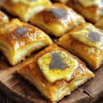 For this tasty treat, you need a few key ingredients: - 1 cup almond flour - 2 tablespoons coconut flour - 1 teaspoon baking powder - ¼ teaspoon salt - ¼ cup erythritol (or your favorite keto-friendly sweetener) - 1 large egg - 3 ounces cream cheese, softened - ½ teaspoon vanilla extract - 1 tablespoon lemon juice - 1 tablespoon butter, melted These core ingredients give the danish its soft texture and rich taste. You can add some optional items to make your Danish even better. Consider these: - 1 tablespoon chia seeds for crunch - Chopped nuts for added flavor Adding these bits can enhance both taste and texture, giving you more ways to enjoy this recipe. Each serving of Keto Cream Cheese Danish is packed with flavor while staying keto-friendly. Here’s a breakdown: - Calories: 180 - Fat: 15g - Protein: 6g - Net Carbs: 3g This means you can indulge in a sweet treat without worrying about breaking your keto goals! Start by gathering all your ingredients. You will need: - 1 cup almond flour - 2 tablespoons coconut flour - 1 teaspoon baking powder - ¼ teaspoon salt - ¼ cup erythritol (or your favorite keto-friendly sweetener) - 1 large egg - 3 ounces cream cheese, softened - ½ teaspoon vanilla extract - 1 tablespoon lemon juice - 1 tablespoon butter, melted - Optional: 1 tablespoon chia seeds or nuts for crunch Preheat your oven to 350°F (175°C). Line a baking sheet with parchment paper. This keeps your Danishes from sticking and makes cleanup easy. In a mixing bowl, combine the almond flour, coconut flour, baking powder, salt, and erythritol. Stir well to mix and break up any lumps. In another bowl, beat the large egg. Add the softened cream cheese, vanilla extract, and lemon juice. Mix until creamy and smooth. Now, gradually add the dry mixture to the wet mixture. Mix until a dough forms. If your dough feels too sticky, add a little more almond flour. Divide the dough into four equal pieces. Shape each piece into a rectangle on the prepared baking sheet. Press down gently to flatten them. In a small bowl, mix the melted butter with optional chia seeds or nuts for added crunch. Brush this mixture on top of each Danish to give them extra flavor. Bake in the preheated oven for 15-20 minutes. Keep an eye on them until they turn golden brown on the edges. Once baked, let them cool slightly. Enjoy warm or at room temperature! To get the right dough, mix your dry and wet ingredients well. Start with the almond flour and coconut flour. Make sure there are no lumps. Add baking powder, salt, and your sweetener. In a separate bowl, beat the egg first. Then mix in softened cream cheese, vanilla, and lemon juice. Blend until creamy. When you combine the two mixtures, do it slowly. If your dough feels sticky, just add a bit more almond flour. This will help it hold shape. For the best bake, preheat your oven to 350°F (175°C). Use parchment paper on your baking sheet. This keeps the Danishes from sticking. Bake for 15-20 minutes. Watch for the edges to turn golden brown. If they look pale, give them a few more minutes. Don’t rush this step. Let them cool a bit before you serve. This helps them set. Serve your Keto Cream Cheese Danishes warm. Lay them on a pretty platter for a nice touch. For a sweet look, dust them with powdered erythritol. You can also add berries on the side for color. A drizzle of sugar-free glaze can make them pop. If you want crunch, sprinkle chia seeds or nuts on top before baking. These little extras make your Danishes even more fun and tasty. {{image_2}} You can make your Keto Cream Cheese Danish even better. Try adding fruits like berries or slices of apples. They give a burst of flavor and a nice sweetness. You can also use flavored extracts. Almond or coconut extracts can add a unique twist. Just a few drops will change the taste. Feel free to mix in some lemon zest for a fresh touch. This way, you can create different flavors for every mood. Savory options are great too! You can add herbs like rosemary or thyme for a warm, earthy taste. A sprinkle of garlic powder can give it a nice kick. You might even try some grated cheese. Cheddar or feta can enhance the flavor and make it rich. Mixing in spices like paprika or cumin adds depth. These savory changes can make your Danishes perfect for brunch or a light meal. If you want a vegan version, you can swap out the cream cheese. Use a plant-based cream cheese instead. There are many options made from nuts or coconut. For the egg, you can use flaxseed meal. Just mix one tablespoon of flaxseed meal with three tablespoons of water. Let it sit until it thickens. This mix works great as an egg replacement. Make sure your sweetener is also vegan-friendly. This way, everyone can enjoy these tasty Danishes! To keep your keto cream cheese Danishes fresh, place them in an airtight container. Store them in the fridge for up to three days. This helps maintain their taste and texture. If you notice any moisture, add a paper towel inside to absorb it. If you want to save your Danishes for later, freezing is a great option. Wrap each Danish in plastic wrap, then place them in a freezer bag. You can freeze them for up to two months. This method locks in the flavor and keeps them safe from freezer burn. When you're ready to enjoy your Danishes again, reheating them is easy. Preheat your oven to 350°F (175°C). Place the Danishes on a baking sheet and heat for 5-10 minutes. This will make them warm and crispy again. Avoid using the microwave, as it can make them soggy. Enjoy your tasty treat just as fresh as the first day! Yes, you can try coconut flour. However, use less of it. Coconut flour absorbs more liquid. Start with ¼ cup and adjust as needed. You can also use a mix of both flours for a unique taste. To make the Keto Cream Cheese Danish dairy-free, swap cream cheese for vegan cream cheese. You can find it at many grocery stores. For butter, use coconut oil or a dairy-free margarine. This keeps the dish creamy and tasty without dairy. Erythritol is a great choice for keto desserts. It has no carbs and no calories. Other good options include monk fruit sweetener and stevia. Both are low in carbs and can add sweetness without the sugar spike. Use them in similar amounts as erythritol for best results. You learned how to make delicious keto cream cheese danishes from this article. We covered key ingredients, step-by-step instructions, and helpful tips. You can even explore sweet and savory variations. Remember, this treat fits perfectly in your low-carb diet. Store them right, and they'll stay fresh. Try new flavors or make them vegan. Enjoy baking and sharing these delightful danishes! You'll impress friends and family with your skills. Keep experimenting for tasty results that work for you.