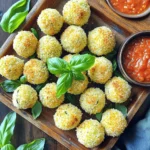 Main Ingredients List - 2 medium zucchinis - 1 cup breadcrumbs (panko preferred for extra crunch) - ½ cup grated Parmesan cheese - 2 cloves garlic, minced - ¼ cup fresh basil, chopped - 1 large egg, beaten To make crispy garlic zucchini balls, you need fresh zucchinis. Grate them and let them sit with salt. This helps draw out extra moisture. The breadcrumbs add crunch and texture. I always prefer panko for the best crispiness. Parmesan cheese gives a rich flavor. Garlic and basil add that lovely aroma and taste. Finally, the egg binds everything together. Seasonings - 1 teaspoon salt - 1 teaspoon black pepper - ½ teaspoon onion powder Seasonings play a key role in flavor. Salt enhances the taste of all ingredients. Black pepper adds a nice kick. Onion powder gives depth without overpowering the dish. This mix creates a tasty balance. Optional Ingredients - Olive oil spray - Dipping sauces Olive oil spray helps achieve the crispy texture we all love. It’s a simple way to boost crunch without extra calories. You can also serve these balls with dipping sauces. Marinara or yogurt dips are great choices. They add freshness and a new flavor layer. First, you need to grate the zucchinis. Use a box grater or food processor for this. Grating makes the zucchinis easier to mix and form into balls. Next, place the grated zucchinis in a colander. Sprinkle them with 1 teaspoon of salt. Let them sit for 15 to 20 minutes. This step helps to drain excess moisture, which is key to making crispy zucchini balls. After the time is up, grab a clean kitchen towel or paper towels. Squeeze the grated zucchini to remove as much moisture as you can. In a large mixing bowl, combine the drained zucchinis, 1 cup of breadcrumbs, ½ cup of grated Parmesan cheese, and 2 cloves of minced garlic. Add ¼ cup of chopped fresh basil, 1 beaten egg, 1 teaspoon of black pepper, and ½ teaspoon of onion powder. Mix all the ingredients well. Use your hands for a good mix. This ensures that every bite is packed with flavor. Once mixed, it's time to form the zucchini balls. Grab small portions, about 1 inch in diameter, and roll them into balls. Place each ball on a prepared baking sheet. Before baking, preheat your oven to 400°F (200°C). Line a baking sheet with parchment paper to prevent sticking. Once the oven is hot, lightly spray the tops of your zucchini balls with olive oil spray. This helps them crisp up while baking. Bake the balls for 20 to 25 minutes, flipping them halfway through. This ensures even cooking. You know they are done when they turn golden brown and crispy. Remove them from the oven and let them cool for a few minutes before serving. Enjoy your crispy garlic zucchini balls! To make your zucchini balls crispy, start by draining moisture. Grating the zucchinis releases water. Sprinkle salt on them and let them sit for 15-20 minutes. This step is key. Afterward, use a towel to squeeze out any extra moisture. The drier the zucchini, the crispier the balls will be. Next, use panko breadcrumbs. They are light and airy. Panko adds a great crunch that regular breadcrumbs can’t match. Mix them in well with the other ingredients. This ensures that every bite is crispy and yummy. For a beautiful presentation, serve the crispy garlic zucchini balls on a nice platter. Garnish with fresh basil leaves. This adds color and freshness. You can also include a small bowl of marinara sauce. It makes a great dip and adds flavor. Yogurt dip is another tasty option. It’s cool and creamy, perfect for pairing. One common mistake is over or undercooking the balls. Make sure to bake them for 20-25 minutes. They should be golden brown. Use a timer to help keep track. Another mistake is not compressing the mixture enough. When forming the balls, press them firmly. This helps them hold their shape while baking. If they are too loose, they may fall apart. {{image_2}} You can easily change the flavor of these zucchini balls. Adding spices or herbs can make a big difference. Try oregano or thyme for a fresh twist. If you want a cheesy flavor, consider cheese alternatives. Nutritional yeast can provide a cheesy taste without dairy. You can also use different cheeses like feta or goat cheese for a unique touch. If you want to make these balls healthier, consider baking instead of frying. Baking gives you that crispy texture without extra oil. You can also make gluten-free zucchini balls. Use gluten-free breadcrumbs instead of regular ones. This way, everyone can enjoy them. Serving these zucchini balls with dips adds extra flavor. Marinara sauce is a classic choice. It pairs well with the garlic taste. You can also try a yogurt dip for a creamy contrast. Hummus is another great option. It brings a smooth texture that complements the crispy balls. After making crispy garlic zucchini balls, you can store them in the fridge. Let them cool down first. Place them in an airtight container. This keeps them fresh and prevents odors. - Use a glass or plastic container with a tight lid. - Line the container with paper towels to absorb moisture. - They will stay good for up to 3 days in the fridge. If you want to keep zucchini balls longer, freezing is a great option. First, let them cool completely. Then, arrange them on a baking sheet. Place them in the freezer for about an hour. This helps them freeze individually. - Once frozen, transfer them to a freezer-safe bag. - Be sure to remove as much air as possible from the bag. - They can last up to 3 months in the freezer. To reheat, simply bake them straight from the freezer. Set your oven to 400°F (200°C) and bake for about 15-20 minutes. For the best taste, enjoy your zucchini balls within 3 days if refrigerated. If frozen, aim to eat them within 3 months. Signs of spoilage include: - A sour smell - A slimy texture - Any visible mold If you notice any of these signs, it's best to toss them out. Keeping an eye on freshness ensures a tasty snack every time! Yes, you can. Prepare the zucchini balls and freeze them. Lay them on a tray first. Once they are frozen, transfer them to a freezer bag. They will stay fresh for up to three months. When you want to cook them, bake directly from the freezer. Just add a few extra minutes to the cooking time. This makes meal prep easy and quick! If you need a substitute, try yellow squash or eggplant. Both work well and have similar textures. For a low-carb option, use cauliflower. Just pulse it in a food processor until finely chopped. This will give you a nice base for the balls. Always adjust seasonings to match your substitute. Look for a golden brown color. The zucchini balls should be firm to the touch. You can also insert a toothpick into the center. If it comes out clean, they are ready. Let them cool slightly before serving. This helps improve the taste and texture! In this post, we explored zucchini balls, from ingredients to baking tips. We covered each step, including mixing, baking, and serving suggestions. Remember, draining moisture helps achieve that perfect crisp. Using the right seasonings and optional dips can enhance flavors. Don't forget to store leftovers correctly, whether in the fridge or freezer. With these tips, you can enjoy delicious zucchini balls at any time. Keep experimenting with flavors and variations to make this dish your own! Enjoy your cooking journey!
