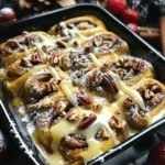 - 2 cans (8 oz each) refrigerated cinnamon rolls - 4 large eggs - 1 cup milk - ½ cup heavy cream - 1 teaspoon vanilla extract - 1 teaspoon ground cinnamon - ¼ teaspoon nutmeg - ¼ cup maple syrup - ½ cup chopped pecans or walnuts - Extra icing from cinnamon rolls for drizzling When I make this Slow Cooker Cinnamon Roll Casserole, I start with the main ingredients. I grab two cans of refrigerated cinnamon rolls. I cut them into quarters for easy mixing. Then, I add four large eggs to a bowl. I pour in one cup of milk and half a cup of heavy cream. This mix makes the base rich and smooth. Next, I add flavor enhancers. I include one teaspoon of vanilla extract for sweetness. A teaspoon of ground cinnamon brings warmth to the dish. I also sprinkle in a quarter teaspoon of nutmeg. Finally, I pour in a quarter cup of maple syrup for a sweet finish. For extra crunch and flavor, I sometimes add optional ingredients. I chop half a cup of pecans or walnuts and sprinkle them in. I also save the extra icing from the cinnamon rolls for drizzling on top. This makes each bite even more delicious. Start by whisking the eggs in a large bowl. Add in the milk, heavy cream, vanilla extract, ground cinnamon, nutmeg, and maple syrup. Mix until everything blends well. This step builds a rich flavor base for your casserole. Next, lightly grease the slow cooker. You can use cooking spray or butter. This helps prevent the cinnamon rolls from sticking. Take the refrigerated cinnamon rolls and cut them into quarters. Place these pieces in an even layer at the bottom of the slow cooker. If you like nuts, sprinkle chopped pecans or walnuts over the cinnamon roll pieces. This adds a nice crunch and flavor. Now, pour the egg mixture over the cinnamon rolls. Make sure all pieces are coated well. Gently stir to combine everything. Be careful not to squish the cinnamon rolls too much. Cover the slow cooker with its lid. Set it to low for cooking. The cooking time is about 2.5 to 3 hours. Check for doneness by looking for a set center and golden brown edges. Once it’s done, turn off the slow cooker. Let the casserole cool for about 10 minutes before serving. Drizzle the extra icing from the cinnamon rolls over the top for a sweet finish. Enjoy your tasty delight! To make sure your casserole cooks evenly, cut the cinnamon rolls into quarters. This helps them soak up the egg mixture well. When placing them in the slow cooker, spread them out in a single layer. This allows heat to reach all parts. Different slow cookers may cook at different speeds. If your slow cooker runs hot, check the casserole after 2 hours. If it's not set, cook a bit longer. For slower models, you may need the full 3 hours. For a beautiful touch, garnish your casserole with fresh berries or a sprinkle of powdered sugar. The berries add color and a fresh taste. You can also drizzle extra maple syrup on top for sweetness. Pair your casserole with a warm cup of coffee or tea. The warmth of the drink complements the flavors in the dish. This makes for a cozy breakfast or brunch idea. If your casserole is not set in the center, it may need more cooking time. Try covering it and cooking for an extra 30 minutes. You can also check the heat setting to ensure it’s on low. For overcooked edges, you can add a little more cream or milk to the middle. This helps to moisten the center. Next time, keep an eye on the cooking time to avoid this. {{image_2}} You can change up the flavors in your casserole easily. For a fun fall twist, try pumpkin spice. Just add 1 teaspoon of pumpkin pie spice to your egg mixture. This will give your dish a warm, cozy flavor that’s perfect for autumn. Another tasty option is to add chocolate chips. Mix in ½ cup of chocolate chips with the cinnamon roll pieces. This sweet twist will make your casserole even more delightful. If you need to make it dairy-free, use almond milk or oat milk instead of regular milk. You can also swap heavy cream for coconut cream. This keeps the flavors rich while fitting your diet. For those who need gluten-free options, look for gluten-free cinnamon rolls. Many brands offer great choices that work well in this recipe. If you don’t have maple syrup, honey is a great alternative. It adds a nice sweetness without changing the recipe too much. You can also skip the nuts if you prefer. The casserole will still taste amazing. If you choose to add nuts, pecans or walnuts are both great options. Just make sure to chop them up for even distribution. To keep your Slow Cooker Cinnamon Roll Casserole fresh, let it cool first. Place it in an airtight container. This helps to retain moisture and flavor. Store it in the fridge for up to 3 days. If it lasts that long, you can enjoy it warm or cold! To freeze the casserole, cut it into portions. Wrap each piece tightly in plastic wrap. Then, place them in a freezer-safe bag. This keeps them fresh for up to 3 months. When you’re ready to eat, thaw it overnight in the fridge. Reheat in the microwave for 1-2 minutes or until warm. Get creative with your leftovers! You can turn them into breakfast sandwiches. Just add some scrambled eggs and cheese. They also make a great dessert. Top with whipped cream or ice cream for a sweet treat. Enjoy your casserole in new and fun ways! Yes, you can! If you don't have a slow cooker, use your oven. Preheat it to 350°F (175°C). Follow the same steps as the slow cooker recipe. Instead of layering in a slow cooker, use a greased baking dish. Pour the egg mixture over the cinnamon rolls and bake for about 30 to 40 minutes. Check for doneness by inserting a toothpick in the center. If it comes out clean, it's ready! The slow cooker takes about 2.5 to 3 hours on low heat. This gives the casserole a nice, warm texture. Prep time is only 15 minutes. So, the total time from start to finish is about 3 hours and 15 minutes. Remember to let it cool for about 10 minutes before serving. This helps the flavors settle and makes it easier to serve. Absolutely! You can use any brand of cinnamon rolls you like. Pillsbury cinnamon rolls are popular, but feel free to try others. You can even mix flavors, like adding cream cheese or caramel rolls. Each will give a unique taste to your casserole. If you want something special, look for seasonal flavors too! This blog post showed you how to make a delicious cinnamon roll casserole in your slow cooker. We covered all the key ingredients, from cinnamon rolls to eggs and milk. You learned easy steps for preparation, assembly, and cooking. We shared helpful tips and tricks to avoid common issues and even offered variations for dietary needs. I hope you feel ready to try this fun recipe. Get creative with flavors and enjoy every bite!