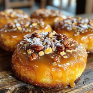 To create Overnight Caramel Sticky Buns, you need specific key ingredients: - 3 cups all-purpose flour - 1/4 cup granulated sugar - 1 packet (2 1/4 tsp) instant yeast - 1/2 tsp salt - 1/2 cup whole milk - 1/4 cup unsalted butter, melted - 2 large eggs - 1 tsp vanilla extract - 1/2 cup brown sugar - 1/4 cup corn syrup - 1/4 cup unsalted butter, softened - 1 cup pecans, chopped - 1 tsp ground cinnamon Measuring your ingredients correctly is key. Use a dry measuring cup for flour and sugar. For liquids, use a liquid measuring cup. When measuring butter, pack it into the cup for accuracy. Each ingredient plays a role, so precision matters. If you want to mix things up, consider these alternatives: - Use whole wheat flour for a nuttier flavor. - Swap granulated sugar with brown sugar for more moisture. - Replace pecans with walnuts or almonds for a different crunch. - Try almond milk instead of whole milk for a dairy-free option. - Use maple syrup instead of corn syrup for a unique twist. These choices can help you customize your sticky buns to fit your taste! To start, gather your ingredients. In a large bowl, mix together the flour, sugar, instant yeast, and salt. This mix is the base of your dough. In a saucepan, warm the milk and melted butter. Make sure it’s warm but not hot. Next, whisk the eggs and vanilla in a separate bowl. Add the warm milk to the egg mix and stir well. Pour the wet mix into the dry ingredients. Stir until a dough forms. Knead this dough for about 5-7 minutes until it feels smooth and elastic. Cover it with a damp cloth and let it rise in a warm spot for about 1 hour. While your dough rises, prepare the caramel filling. In a small bowl, combine the brown sugar, corn syrup, softened butter, and ground cinnamon. Mix until it’s smooth. This filling is rich and sweet, perfect for sticky buns. Set this bowl aside for later. Once your dough has doubled in size, punch it down gently. Roll the dough out on a floured surface into a rectangle about 1/2 inch thick. Spread the caramel mixture evenly over the dough, leaving a small border at the edges. This helps keep the filling inside. Sprinkle the chopped pecans over the caramel. Now, roll the dough tightly from one short side to the other to form a cylinder. Cut the rolled dough into 12 equal pieces. In a greased 9x13 inch baking dish, pour any leftover caramel filling. Lay the sliced buns cut-side up in the dish. Cover it and place in the fridge overnight or for at least 8 hours. In the morning, preheat your oven to 350°F (180°C). Let the buns come to room temperature for 30 minutes. Bake them for about 25-30 minutes until they are golden brown. Remove them from the oven and cool for 5 minutes. Flip the dish onto a serving platter to release the sticky caramel. Enjoy your warm, gooey treats! To get the best rise, warmth is key. Find a cozy spot for your dough. I like to use an oven with just the light on. This gives a warm place for the dough to grow. Cover the bowl with a damp cloth. This keeps moisture in and helps the dough rise. Let it rise until it doubles in size, about one hour. If your kitchen is cool, it may take longer. Watch for that puffiness; it means you're on the right track! Making these buns ahead is a game-changer. Prepare the dough and fill it as the recipe says. Instead of baking, cover the dish and put it in the fridge overnight. This lets the flavors meld while you sleep. In the morning, let the buns sit out for thirty minutes. This helps them warm up before baking. Bake as directed, and enjoy the sweet smell filling your home! Serving these sticky buns is a treat! Serve warm for the best taste. Drizzle any leftover caramel sauce over the buns for extra sweetness. Sprinkle chopped pecans on top for a nice crunch. A dusting of powdered sugar adds a pretty touch. For special occasions, use a nice platter to display them. This makes the warm, gooey buns look even more inviting! {{image_2}} If you want nut-free sticky buns, you can skip the pecans. For extra crunch, try using seeds. Sunflower seeds or pumpkin seeds add a nice texture without the nuts. You can also add dried fruits like raisins or cranberries. These will give a sweet and chewy contrast to the sticky caramel. You can customize the flavor of your sticky buns. Add a pinch of nutmeg for warmth. If you love chocolate, sprinkle mini chocolate chips over the caramel. For a fruity twist, mix in orange zest or lemon zest to the dough. This brightens the flavor and makes it unique. For toppings, you can get creative. Instead of just caramel, try a cream cheese glaze. Mix 4 oz of cream cheese with 1 cup of powdered sugar and a splash of milk. This adds a rich and tangy layer. You might also enjoy a simple dusting of powdered sugar. It gives a lovely finish and balances the sweetness. After baking, let the sticky buns cool for about 5 minutes. You can store them at room temperature for up to 3 days. Place them in an airtight container to keep them fresh. If you have leftover caramel sauce, drizzle it on top before sealing. This keeps the buns moist and tasty. For longer storage, wrap the sticky buns tightly in plastic wrap. Then, place them in a freezer-safe bag or container. You can freeze them for up to 3 months. When you're ready to enjoy, just thaw them in the fridge overnight. This method helps maintain their soft texture and rich flavor. To reheat, preheat your oven to 350°F (180°C). Place the sticky buns in an oven-safe dish. Cover with foil to prevent drying out. Heat for about 10-15 minutes until warm. You can also microwave them for about 20-30 seconds. Just keep an eye on them to avoid overheating. Enjoy your warm, gooey treat! Yes, you can use active dry yeast. Just remember to activate it first. Mix it with warm milk and sugar. Let it sit for about 5 to 10 minutes until it bubbles. Then, add it to your dough like instant yeast. The dough may take longer to rise, so be patient! To make these sticky buns vegan, swap the eggs with flax eggs. Mix one tablespoon of flaxseed meal with three tablespoons of water. Let it sit for a few minutes until it thickens. Use plant-based milk and vegan butter in place of dairy. These swaps keep the flavor while making them vegan-friendly. If the dough doesn't rise, check the yeast. It might be old or not activated. Make sure your water or milk was warm, not hot. If it’s too cold, the yeast won't work. If the dough is dense, knead it a bit more. Let it rise in a warm place, like near a heater. Yes, you can freeze the unbaked buns. After cutting them, place them in a greased dish. Cover tightly and freeze. When ready to bake, let them thaw in the fridge overnight. Then, let them rise at room temperature before baking. This way, you can enjoy fresh buns anytime! You now have a complete guide to making sticky buns at home. We covered key ingredients, step-by-step instructions, and tips for success. Don’t forget the variations and storage info to keep your buns fresh and tasty. With practice, you can make these buns perfect every time. Enjoy the process, share them with friends, and savor the rewards. Baking can be fun and rewarding if you follow these steps!