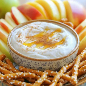 To make Peanut Butter Yogurt Protein Dip, you need a few key items. Here’s what you will need: - 1 cup Greek yogurt - 1/2 cup natural peanut butter - 2 tablespoons honey or maple syrup - 1 teaspoon vanilla extract - 1/2 teaspoon cinnamon - A pinch of salt These ingredients blend well together. Greek yogurt gives creaminess, while peanut butter adds flavor and protein. You can make your dip even more fun with some add-ins. Consider adding: - 1-2 tablespoons of chocolate chips - Crushed nuts These options give your dip a nice crunch. They also enhance the taste and texture. Pair this dip with fresh fruit for a tasty snack. Here are some great options: - Apple slices - Banana slices - Strawberries - Pretzel sticks These pairings not only taste great but also add nutrients. Enjoy dipping and exploring your favorite combinations! Start by taking a mixing bowl. Add 1 cup of Greek yogurt and 1/2 cup of natural peanut butter. Use a spatula to blend them together. Mix until smooth and creamy. This step is key for a great dip. The yogurt adds protein, while the peanut butter gives rich flavor. Next, add 2 tablespoons of honey or maple syrup. This sweetens the dip and balances the taste. Pour in 1 teaspoon of vanilla extract. Stir well to combine all these flavors. Then sprinkle in 1/2 teaspoon of cinnamon and a pinch of salt. Mixing these in will enhance the overall flavor. If you want extra texture, fold in 1-2 tablespoons of chocolate chips or crushed nuts. Taste the dip. If you want it sweeter, add more honey or syrup. Once you like the taste, transfer the dip to a serving bowl. Cover it with plastic wrap if you're not serving right away. Chill it in the fridge for at least 30 minutes. This lets the flavors meld beautifully. When ready, serve the dip with fresh fruit or pretzel sticks for a tasty snack! To get a smooth dip, mix Greek yogurt and peanut butter well. Use a whisk for best results. If you like it creamier, add a bit more yogurt. For a thicker dip, use less yogurt. Always taste as you go. This way, you can change it if needed. Adding honey or maple syrup gives your dip sweetness. You can use vanilla extract for a nice depth. A pinch of salt balances the flavors. For a fun twist, try adding a bit of cocoa powder. This makes the dip richer without being too sweet. Serve your dip in a bright bowl. Drizzle honey on top for a sweet touch. Sprinkle a bit of cinnamon for color. Pair with fresh fruits like apples or bananas. Pretzel sticks also make a great choice for dipping. This makes your snack look great and taste even better. {{image_2}} You can switch up the nut butter for a new taste. Almond butter works great. Cashew butter adds a creamy touch. Sunflower seed butter is a nice choice too, especially for nut-free needs. Each of these nut butters brings its own flavor and health benefits. Feel free to experiment and find your favorite. Adding flavor can make this dip even better. Try mixing in cocoa powder for a chocolatey twist. A splash of coconut extract gives a tropical vibe. You can also use spices like nutmeg or ginger for warmth. For a fruity flavor, add mashed banana or pureed berries. Each addition makes the dip unique and fun. If you follow a specific diet, you can tweak the dip easily. For vegan needs, swap Greek yogurt for coconut yogurt. Use maple syrup instead of honey for sweetness. If you want a low-carb option, pick a sugar-free sweetener. These adjustments keep the dip tasty while meeting your dietary goals. Enjoy making it your own! To keep your Peanut Butter Yogurt Protein Dip fresh, store it in the fridge. Use an airtight container to prevent moisture and odors from affecting the dip. This dip stays great for up to five days when refrigerated. Just remember to stir it before serving again. You can freeze this dip if you want to save some for later. Use a freezer-safe container and leave some space at the top. The dip may change texture after thawing, but the taste remains delicious. To enjoy it, thaw overnight in the fridge. Always check for signs of spoilage before eating. If the dip smells off or has a strange color, throw it away. Keeping the dip sealed and cold helps it last longer. It’s a smart idea to label your container with the date you made it. This way, you’ll know how fresh it is. Yes, you can make this dip vegan. Use coconut yogurt instead of Greek yogurt. Choose a nut butter that is dairy-free. Maple syrup is a great sweetener for a vegan option. This way, you keep the same creamy texture and sweet taste. You have many fun options for serving. Fresh fruit slices like apples, bananas, and strawberries are great. Pretzel sticks add a nice crunch. You can also try graham crackers or rice cakes. For a twist, serve with celery or carrot sticks. You can easily change the sweetness of the dip. Start with the two tablespoons of honey or maple syrup. Taste the dip after mixing. If you want it sweeter, add more honey or syrup, one teaspoon at a time. Mix well and taste again until it’s just right. Yes, this dip is perfect for kids! It has a tasty flavor and is fun to eat. Kids love to dip fruits and snacks. Plus, it’s packed with protein from the yogurt and peanut butter. It’s a healthy snack that kids will enjoy. This blog post covered all you need to know about making Peanut Butter Yogurt Protein Dip. We explored main ingredients, optional add-ins, and tasty pairings. Step-by-step instructions guided you through each part, ensuring great results. Tips and tricks helped you achieve the perfect texture and flavor. Variations allowed for creativity while considering diet needs. Finally, we shared storage info to keep your dip fresh. Now, you can whip up this dip with ease. Enjoy your healthy snack!
