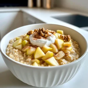 Here’s what you need for this tasty breakfast: - 1 cup steel cut oats - 4 cups water or almond milk - 2 medium apples, peeled and diced - 1 teaspoon ground cinnamon - 1/2 teaspoon nutmeg - 1/4 cup maple syrup or honey - 1/2 cup chopped walnuts or pecans - 1/4 teaspoon salt - Optional toppings: additional diced apples, a sprinkle of cinnamon, or a dollop of Greek yogurt Gather these ingredients before you start. Steel cut oats give a chewy texture, while the apples add sweetness. Cinnamon and nutmeg bring warmth and spice to the dish. Maple syrup or honey adds natural sweetness. Walnuts or pecans add a nice crunch. You can customize the toppings based on your taste. Enjoy the process of preparing this delightful bowl of oats! - Combining Ingredients in the Slow Cooker First, grab your slow cooker. Add 1 cup of steel cut oats. Pour in 4 cups of water or almond milk for a creamier taste. Next, add 2 medium apples, peeled and diced. Then, sprinkle in 1 teaspoon of ground cinnamon and 1/2 teaspoon of nutmeg. Drizzle in 1/4 cup of maple syrup or honey for sweetness. Finally, toss in 1/2 cup of chopped walnuts or pecans and 1/4 teaspoon of salt. Stir all the ingredients well. - Setting the Cooking Time and Temperature Cover your slow cooker with the lid. Set it to cook on low for 6 to 8 hours. If you are short on time, you can set it on high for 3 to 4 hours. This helps the flavors blend perfectly. - Stirring for Consistency After cooking, remove the lid and stir the oats. This helps create a nice, even texture. If you like your oats creamier, add a splash more water or almond milk. Mix well until you reach your desired consistency. - Serving Temperature Serve the oats hot in bowls. This dish is perfect for breakfast or a cozy brunch. - Recommended Toppings for Garnishing You can top your oats with more diced apples for crunch. A sprinkle of cinnamon adds extra flavor. A dollop of Greek yogurt brings creaminess and protein. Feel free to get creative and add your favorite toppings! For the best taste, choose Granny Smith or Honeycrisp apples. These apples add a nice balance of sweetness and tartness. Their firm texture holds up well during cooking, ensuring you enjoy bites of apple in every spoonful. To make your oats creamy, use almond milk instead of water. It adds richness and flavor. If you prefer water, just add a splash more at the end. This simple step gives you a velvety texture that elevates your breakfast. You can save time by prepping your ingredients the night before. Peel and dice the apples, and measure your oats and spices. Just toss everything into the slow cooker in the morning. This way, you can enjoy a warm meal without any hassle. Set your slow cooker to cook overnight. It can work while you sleep! When you wake up, your oats will be ready. This way, you start your day with a warm and hearty breakfast, making it a perfect morning treat. {{image_2}} You can use almond milk instead of water. Almond milk adds a rich, creamy taste. It also boosts the nutrients in your oatmeal. If you want a lighter dish, stick with water. Both choices work well. You can swap maple syrup for other sweeteners. Honey offers a nice flavor, too. Agave nectar or coconut sugar also work well. Each sweetener changes the taste just a bit. Choose what you like best! Adding dried fruits or berries can enhance your oats. Raisins, cranberries, or blueberries add sweetness and texture. Just toss them in before cooking. They will plump up nicely as they cook. You can also incorporate other spices. Try ginger or cardamom for a new twist. A pinch of vanilla extract can add a lovely aroma. Mix and match to find your favorite flavors. The options are endless! - Best Containers for Storage: Use air-tight glass or plastic containers. These keep your oats fresh. Avoid metal containers, as they can react with food. - Refrigeration and Freezing Tips: Store leftover oats in the fridge for up to five days. For longer storage, freeze them in portions. They last up to three months in the freezer. Thaw overnight in the fridge before reheating. - Best Methods to Reheat Oats for Optimal Texture: To reheat, use the microwave or stove. For the microwave, heat in 30-second intervals. Add a splash of water or almond milk to keep them creamy. If using the stove, warm them over low heat, stirring often. This helps maintain a smooth texture. Can I make this recipe without a slow cooker? Yes, you can cook these oats on the stovetop. Use a pot, add ingredients, and bring to a boil. Then, reduce the heat and simmer for 20 to 30 minutes, stirring often until creamy. How long do steel cut oats last in the fridge? Steel cut oats stay good in the fridge for about 4 to 5 days. Store them in an airtight container. This keeps them fresh and ready for quick breakfasts. Can I use quick oats instead of steel cut oats? I do not recommend using quick oats for this recipe. Quick oats cook faster and have a different texture. Steel cut oats give a heartier, chewier bite that enhances the dish. What are the health benefits of steel cut oats? Steel cut oats are rich in fiber, which helps digestion. They also provide long-lasting energy and keep you full longer. Plus, they contain essential vitamins and minerals, making them a nutritious choice. Can I prepare this recipe in advance? Absolutely! You can prepare the dry ingredients and store them in a container. In the morning, add water or almond milk to your slow cooker, and it will be ready for you. Is it possible to make this recipe vegan? Yes, this recipe is easily vegan. Just use almond milk instead of regular milk and maple syrup instead of honey. The oats will still be delicious and creamy! This blog post covered how to make a delicious slow cooker oatmeal dish. You learned about the key ingredients, step-by-step instructions, and helpful tips. I also shared variations and storage options. Effective meal prep makes breakfast easy and tasty. Each step lets you create something special. Enjoy the wholesome flavors, and get creative with toppings. Oatmeal can fit many diets and tastes. Remember to store leftovers well for later enjoyment. You now have all you need to succeed in this recipe!