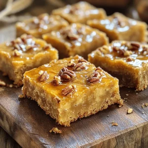Here are the ingredients you need for brown butter maple blondies: - 1 cup unsalted butter (2 sticks) - 1 cup brown sugar, packed - 1/2 cup granulated sugar - 2 large eggs - 2 teaspoons vanilla extract - 1 3/4 cups all-purpose flour - 1 teaspoon baking powder - 1/2 teaspoon salt - 1/2 cup maple syrup - 1/2 cup chopped pecans or walnuts (optional) Each ingredient plays a key role in making these blondies rich and sweet. The unsalted butter provides a smooth base, while brown sugar gives depth. Granulated sugar adds a touch of sweetness. Eggs bind everything together and create a soft texture. Vanilla extract enhances the flavor, making each bite delicious. All-purpose flour forms the structure of the blondies. Baking powder helps them rise just right. Salt balances the sweetness and brings out all the flavors. Maple syrup adds a lovely, natural sweetness that pairs beautifully with the brown butter. If you like, add optional chopped nuts for crunch and extra flavor. To start, you need to melt the butter. Place it in a medium saucepan over medium heat. Watch the butter closely. Swirl the pan from time to time. After about 5-7 minutes, the butter will turn a golden brown. This is when you will notice a nutty aroma wafting through the air. That scent is a sign that your butter is ready. Remove it from the heat and let it cool slightly. This step adds a rich flavor to your blondies. In a large mixing bowl, combine the browned butter with the brown sugar and granulated sugar. Stir until the mixture is smooth and well blended. Now, while the mixture is still warm, it's time to add the eggs. Crack them in one at a time. Beat well after each addition. Then, stir in the vanilla extract. This will add a sweet flavor to the batter. Preheat your oven to 350°F (175°C). Line a 9x13 inch baking pan with parchment paper. Make sure to leave some overhang. This will help you lift the blondies out later. Pour the blondie batter into the prepared pan. Spread it evenly across the bottom. Bake for 20-25 minutes. To check for doneness, insert a toothpick into the center. It should come out with some moist crumbs, not wet batter. This step ensures your blondies are perfectly baked and delicious. To get the right texture in your blondies, avoid overmixing the batter. When you mix too much, the blondies can become tough. Mix just until the dry ingredients blend in. Bake your blondies at 350°F (175°C) for 20-25 minutes. Check for doneness by inserting a toothpick. It should come out with moist crumbs, not wet batter. Spices like cinnamon or nutmeg can add a warm touch. Just a pinch can make a big difference. Using high-quality maple syrup is key. It boosts the flavor and sweetness. Look for pure maple syrup for the best taste. Overbaking can dry out your blondies. Keep an eye on them as they bake. Underbaking is better than overbaking, but be careful not to serve them gooey. Choosing the right pan size matters too. A 9x13 inch pan works well. If your pan is too small, the blondies may bake unevenly and overflow. {{image_2}} You can make your blondies even better with nuts. Pecans add a rich, buttery flavor. Walnuts offer a more earthy taste. Both work well, but I love pecans for their crunch. If you want to try something new, consider almonds or hazelnuts. They give a nice twist to the flavor and texture. Just chop them up and fold them in with the maple syrup. Chocolate makes everything better, right? Adding chocolate chips or chunks brings a sweet touch. You can use dark, milk, or even white chocolate. Each type changes the taste. If you like nuts, mix chocolate with your chosen nuts. The combo of chocolate and nuts in your blondies is pure bliss. Aim for half a cup of chocolate for a nice balance. Need to swap ingredients? You can use gluten-free flour if you want. Almond flour or a gluten-free mix works well. For a vegan version, replace eggs with flax eggs. Just mix one tablespoon of ground flaxseed with three tablespoons of water. Let it sit until it thickens. You can also use coconut oil instead of butter for a dairy-free option. These changes keep the blondies delicious and friendly for many diets. You can store your blondies at room temperature or in the fridge. If you plan to eat them soon, keep them at room temperature. Use an airtight container to keep them fresh. They will stay good for about four days. If you want to keep them longer, the fridge is a good choice. The cold will help them last up to a week. Just remember to wrap them well! Freezing blondies is easy and great for later. To freeze, cut them into squares first. Place them in a single layer on a baking sheet. Freeze for about an hour. Then, pack them in an airtight container or freezer bag. Make sure to label it with the date. They can last up to three months in the freezer. To thaw, take them out and leave them at room temperature. You can also warm them in the oven for a few minutes for that fresh taste! Blondies are sweet bars made with brown sugar. They are similar to brownies but lack cocoa. Blondies have a rich, buttery flavor. They often include vanilla and nuts for added taste. To make chewier blondies, use more brown sugar. This adds moisture and a soft texture. You can also reduce the flour slightly. Another tip is to bake them for a shorter time. Yes, you can use light brown sugar. It will change the flavor slightly but still taste great. Dark brown sugar has more molasses, giving a deeper flavor. Light brown sugar will keep your blondies sweet and soft. If you forget baking powder, your blondies may be denser. They won’t rise as much, leading to a fudgy texture. While still tasty, they might not be as light and fluffy. You can check if blondies are done by inserting a toothpick. It should come out with a few moist crumbs. If it comes out wet with batter, they need more time. Look for a golden edge and a slightly soft center. You now know how to make delicious brown butter maple blondies. We covered the ingredients, step-by-step instructions, and tips for baking. Remember to avoid overmixing and adjust for your taste with variations. Store your blondies properly to keep them fresh. By following these steps, you can enjoy chewy, flavorful blondies every time. Get ready to wow your friends and family with your baking skills!