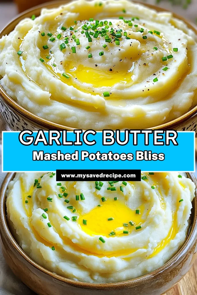Indulge in the creamy goodness of Slow Cooker Garlic Butter Mashed Potatoes! This recipe is a game-changer for your dinner table, featuring Yukon Gold potatoes, rich butter, and savory garlic, all cooked to perfection in your slow cooker. It's easy to prepare and will impress your guests! Ready to elevate your meal? Discover the full recipe and tips for perfection by clicking through! #MashedPotatoes #SlowCookerRecipes #ComfortFood #GarlicButter