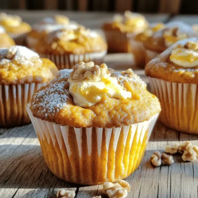 Pumpkin Cream Cheese Muffins Flavorful and Easy Recipe