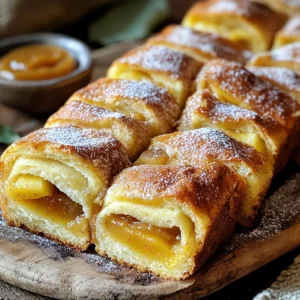 To make this apple butter pull apart bread, gather these main ingredients: - 3 cups all-purpose flour - 2 tablespoons sugar - 1 teaspoon salt - 2 teaspoons instant yeast - 1 cup warm milk (about 110°F) - 1/4 cup unsalted butter, melted - 1/2 cup apple butter - 1 teaspoon ground cinnamon - 1 egg, beaten (for egg wash) These ingredients blend to create a soft, sweet dough. The apple butter adds rich flavor and moisture. You can enhance your bread with these optional ingredients: - 1/2 cup chopped pecans or walnuts Adding nuts gives a nice crunch. If you like texture, this is a great choice. To make the process easy, use these kitchen tools: - Large mixing bowl - Measuring cups and spoons - Rolling pin - Pizza cutter or sharp knife - Loaf pan - Kitchen towel - Wire rack Having the right tools helps you work smoothly. This will make your baking experience much more enjoyable! To start making your dough, grab a large bowl. Add 3 cups of all-purpose flour, 2 tablespoons of sugar, 1 teaspoon of salt, and 2 teaspoons of instant yeast. Mix these dry ingredients well. In another bowl, blend 1 cup of warm milk with 1/4 cup of melted unsalted butter. Pour this mixture into the dry ingredients. Stir until a soft dough forms. Now, knead the dough on a floured surface. Do this for about 5 to 7 minutes. You want it to become smooth and elastic. Once you achieve that, place the dough in a greased bowl. Cover it with a kitchen towel. Let it rise in a warm spot for about 1 hour. It should double in size. After the dough has risen, it’s time to shape it. Punch it down gently, then roll it out on a floured surface. Aim for a rectangle about 12x16 inches. Spread 1/2 cup of apple butter evenly over the dough. Next, sprinkle 1 teaspoon of ground cinnamon across it. If you like nuts, add 1/2 cup of chopped pecans or walnuts for extra crunch. Cut the dough into 2-inch squares using a pizza cutter or a sharp knife. Stack these squares vertically in a greased loaf pan. Layer them like a book. Once assembled, cover the loaf pan with a towel. Let it rise for another 30 to 45 minutes until it expands. Preheat your oven to 350°F (175°C). Once the dough has risen, brush the top with a beaten egg. This will give the bread a lovely golden color. Bake the bread for 30 to 35 minutes. It’s done when the top is golden brown and sounds hollow when tapped. After baking, remove it from the oven. Let it cool in the pan for about 10 minutes. Then, transfer it to a wire rack. Enjoy the warm aroma as it cools! To make great dough, start by mixing dry ingredients first. Use all-purpose flour for the best results. When you add warm milk and melted butter, it helps the dough rise well. Knead the dough for about 5-7 minutes. Aim for a smooth and elastic feel. If the dough is sticky, sprinkle a bit more flour. If it feels too dry, add a splash of warm milk. For the best flavor, use quality apple butter. Look for one with real apples and spices. Ground cinnamon adds warmth and depth. You can also add nuts like pecans or walnuts for crunch. These little touches make a big difference. Let the dough rise in a warm area. This boosts flavor and makes it light and fluffy. Serve this bread warm for the best taste. Dust it with powdered sugar for a sweet touch. A small bowl of extra apple butter is great for dipping. You can also pair it with coffee or tea for a cozy snack. It’s perfect for breakfast or dessert. Enjoy it fresh, and watch it disappear! {{image_2}} You can change the filling to make this bread your own. Instead of apple butter, try using pumpkin puree. A mix of cinnamon and nutmeg will add warmth. For a berry twist, use raspberry or blueberry jam. Another option is a chocolate spread for a sweet touch. Just spread your choice over the dough before cutting. Each filling gives a new flavor and fun to your bread. If you need a gluten-free version, you can use gluten-free flour. Look for a blend that works well for baking. You may need to add more liquid since gluten-free flour absorbs moisture differently. Mix in a bit of xanthan gum to help with the texture. Follow the same steps in the recipe, and you’ll have a tasty gluten-free pull apart bread. This recipe is great for any time of year. In the fall, add a bit of nutmeg or cloves for a warm taste. During winter, try adding some dried cranberries or orange zest for a festive feel. In spring, mix in fresh herbs like rosemary for a savory version. Each season can inspire a new take on this classic bread, keeping it fresh and exciting. To keep your Apple Butter Pull Apart Bread fresh, wrap it tightly. Use plastic wrap or aluminum foil. Store it at room temperature for up to three days. If you want it to last longer, consider refrigeration. Just remember, it may dry out a bit in the fridge. Freezing is a great option if you have extra bread. First, let the bread cool completely. Then, slice it into pieces. Wrap each piece in plastic wrap and place them in a freezer bag. You can freeze the bread for up to three months. When you’re ready to enjoy it, you can thaw it overnight in the fridge. To reheat your Apple Butter Pull Apart Bread, start by preheating your oven to 350°F. Unwrap the bread and place it on a baking sheet. Heat for about 10-15 minutes, or until warmed through. You can also use a microwave. Just heat a slice for about 15-20 seconds. Enjoy your soft, warm bread! Yes, you can use store-bought apple butter. It saves time and still tastes great. Many brands offer delicious options that can work well in this recipe. Just make sure to choose a smooth variety without added preservatives. Homemade apple butter is also a fantastic choice if you have some on hand. If you don't have warm milk, you can use almond milk or oat milk. Heat them to about 110°F, just like regular milk. You can also use water mixed with a bit of powdered milk. This keeps the dough soft and helps it rise well. Always make sure your substitute is warm, not hot. This pull apart bread stays fresh for about 2-3 days at room temperature. Store it in an airtight container to keep it moist. If you want it to last longer, you can freeze it. Just wrap it well and store it in a freezer-safe bag. It will stay good for up to 3 months. To enjoy, thaw it overnight in the fridge and warm it before serving. This blog post covered the key steps to make apple butter pull apart bread. We explored essential ingredients, easy steps for dough, and tips for flavor. You learned about fun variations and how to store your leftovers well. Enjoying this bread is a great treat, no matter the season. Use these steps to impress your friends and family with your baking skills. Happy baking!