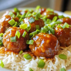 - 1 pound ground beef or turkey - 1/4 cup breadcrumbs - 1/4 cup grated Parmesan cheese - 1 large egg - 3 cloves garlic, minced - 1 teaspoon salt - 1/2 teaspoon black pepper For the meatballs, I like to use ground beef or turkey. Both work well and taste great. Breadcrumbs help hold everything together. Grated Parmesan adds a nice flavor. I always add a large egg to bind the meatballs. Fresh garlic gives them a tasty kick. Don't forget the salt and pepper to enhance the flavors. - 1/2 cup honey - 1/4 cup soy sauce (or tamari for gluten-free) - 1 tablespoon rice vinegar - 1 teaspoon grated fresh ginger - 1 tablespoon sesame oil The sauce is what makes these meatballs shine. Honey adds sweetness and a lovely glaze. Soy sauce or tamari gives it a savory touch. Rice vinegar adds a hint of tang. Fresh ginger can give it a nice spice. Sesame oil adds depth to the flavor. - 1 tablespoon cornstarch mixed with 2 tablespoons water (for thickening) - Chopped green onions for garnish If you like a thicker sauce, you can add cornstarch mixed with water. It helps make the sauce stick to the meatballs. I also love to top them with chopped green onions for a fresh crunch. They make the dish pop with color and flavor. First, grab a large bowl. Add 1 pound of ground beef or turkey. Next, mix in 1/4 cup of breadcrumbs and 1/4 cup of grated Parmesan cheese. Now, add one large egg, three cloves of minced garlic, 1 teaspoon of salt, and 1/2 teaspoon of black pepper. Use your hands to combine everything well. Make sure all ingredients mix together. Once mixed, shape the mixture into small meatballs, about 1 inch wide. You should have around 20 to 25 meatballs. Now it’s time to cook! Place the formed meatballs into the bottom of your slow cooker. In another bowl, whisk together 1/2 cup of honey, 1/4 cup of soy sauce, 1 tablespoon of rice vinegar, 1 teaspoon of grated ginger, and 1 tablespoon of sesame oil. This will be your honey garlic sauce. Pour this sauce over the meatballs. Ensure that each meatball gets a good coating of sauce. You can cook your meatballs either on low or high heat. If you choose low, let them cook for 6 hours. For high, cook for 3 hours. Both methods will fully cook the meatballs. If you want a thicker sauce, mix 1 tablespoon of cornstarch with 2 tablespoons of water. Stir this mixture into the slow cooker after the cooking time. Let it cook on high for an extra 15 to 20 minutes to thicken. Once done, the meatballs are ready to serve. Enjoy the savory flavors! To get the right texture for your meatballs, use a good meat-to-breadcrumb ratio. I recommend a 4:1 ratio. For every pound of meat, use a quarter cup of breadcrumbs. This gives the meatballs a nice firmness without being too dry. Egg is also key in this mix. It acts as a binder, holding the meatballs together. One large egg for a pound of meat works well. It keeps the meatballs moist and helps them hold their shape during cooking. To boost the flavor of your meatballs, consider adding herbs or spices. Fresh parsley, oregano, or basil can add a fresh taste. You can also try a pinch of red pepper flakes for heat. Using different types of meat can change the flavor too. Ground turkey is a leaner option, while ground beef gives a richer taste. You can also use lamb or a mix for something unique. For a great meal, serve your meatballs over steamed rice or quinoa. This makes a complete dish and adds a nice texture. Drizzle some of the honey garlic sauce on top for added flavor. Garnishing with chopped green onions adds a pop of color and freshness. You can also serve with a side of steamed vegetables for a balanced meal. Keep the presentation simple yet inviting. A clean plate with a splash of sauce can really impress your guests. {{image_2}} You can use different meats for these meatballs. Ground turkey or chicken works great. These options are leaner than beef. You can also use plant-based meat. This makes the dish more friendly for everyone. Each choice adds unique flavors and textures. You can switch up the sauce, too. Try sweet chili sauce for a spicy kick. Barbecue sauce is another fun choice. Want more heat? Add red pepper flakes or hot sauce. Adjust the sweetness by adding more honey or soy sauce. This gives you control over the flavor. Serving these meatballs is easy! They taste great over rice or pasta. You can also put them in a wrap for a quick meal. Top with green onions for a fresh pop. Drizzle some sauce on top for extra flavor. These ideas make your meal more fun and tasty. To store leftover meatballs, first let them cool to room temperature. Then, place them in an airtight container. You can keep them in the fridge for up to three days. For longer storage, freeze them. Use a freezer bag or a container. Make sure to remove as much air as possible from the bag. This helps prevent freezer burn. To reheat meatballs, the best method is using the microwave. Place them on a microwave-safe plate. Heat in 30-second intervals until hot. You can also reheat meatballs on the stove. Put them in a skillet with a splash of water or sauce. Cover and heat on low. This keeps the sauce nice and smooth. Refrigerated meatballs last about three days. If you freeze them, they can stay good for up to three months. Just remember to label your containers with the date. This way, you can enjoy your meatballs later without worry. Yes, you can make these meatballs ahead of time. To prep for a busy week, you can form the meatballs and store them in the fridge for up to 24 hours. If you want to keep them longer, freeze them. Place the raw meatballs on a baking sheet and freeze them for a few hours. Once firm, transfer them to a freezer bag. They can last up to three months in the freezer. When you’re ready to cook, just add them to the slow cooker with the sauce. This makes dinner easy and stress-free! If you need a gluten-free option, you can use coconut aminos instead of soy sauce. Coconut aminos has a similar taste and is made from coconut sap. It’s a great choice for those who avoid gluten. You can also use tamari, which is a gluten-free soy sauce. Both options will keep your meatballs flavorful while meeting dietary needs. To check if your meatballs are fully cooked, use a meat thermometer. Insert it into the center of a meatball; it should read 165°F. If you don’t have a thermometer, look for visual cues. The meatballs should be firm to the touch and no longer pink inside. The sauce should bubble gently around them. These tips will help you serve safe and tasty meatballs every time! This blog post covered how to make delicious meatballs with honey garlic sauce. We looked at main ingredients like ground beef or turkey, breadcrumbs, and honey. I shared tips for perfect texture and flavor, plus variations for meat and sauce. You learned how to store leftovers and reheat them, too. Remember, cooking is fun! Don't hesitate to try new flavors and ideas. Enjoy your tasty meatballs and share them with family. Cooking brings us together, and I hope you savor every bite.