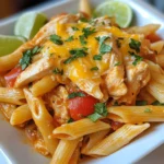 - 2 tablespoons olive oil - 1 pound boneless, skinless chicken breasts, diced - 1 teaspoon salt - ½ teaspoon black pepper - 1 teaspoon smoked paprika The main ingredients create the base of this dish. Olive oil adds flavor and helps cook the chicken. Diced chicken breasts provide protein and make it filling. Seasonings like salt, black pepper, and smoked paprika give the pasta a warm and smoky taste. - 1 onion, finely chopped - 3 garlic cloves, minced - 1 can (14 oz) diced tomatoes, with juices - 2 cups chicken broth - 1 cup heavy cream Next, we have the extra components. Chopped onions and garlic bring a savory depth to the dish. Diced tomatoes add freshness and acidity. Chicken broth enhances the flavor, while heavy cream makes it rich and creamy. - 3 cups uncooked penne pasta - 2-3 tablespoons chipotle in adobo sauce (adjust to taste) - 1 cup corn (frozen or fresh) - 1 cup black beans, rinsed and drained - 1 cup shredded cheddar cheese - Fresh cilantro, for garnish - Lime wedges, for serving Finally, we include the pasta and extras. Penne pasta cooks perfectly and absorbs all the flavors. Chipotle in adobo sauce adds heat and smokiness. Corn and black beans contribute sweetness and texture. Cheddar cheese makes it gooey and delicious. Garnish with cilantro and serve with lime for brightness. {{ingredient_image_1}} 1. Start by heating 2 tablespoons of olive oil in a large pot over medium-high heat. 2. Season 1 pound of diced chicken breasts with 1 teaspoon of salt, ½ teaspoon of black pepper, and 1 teaspoon of smoked paprika. 3. Add the chicken to the pot and cook for 5-7 minutes. You want it browned and cooked through. 4. Once done, remove the chicken from the pot and set it aside. 1. In the same pot, add 1 finely chopped onion and 3 minced garlic cloves. Sauté for about 2-3 minutes. The onion should be translucent. 2. Next, add 1 can of diced tomatoes with their juices, 2 cups of chicken broth, and 1 cup of heavy cream. Stir to combine all the ingredients. 3. Now, add 3 cups of uncooked penne pasta into the mix. Bring everything to a gentle boil. 4. Once boiling, reduce the heat to low, cover the pot, and let it simmer. This should take about 12-15 minutes. Stir occasionally to keep the pasta from sticking. 1. After the pasta is cooked al dente and most of the liquid has absorbed, add 2-3 tablespoons of chipotle in adobo sauce. Adjust based on your spice level. 2. Toss in 1 cup of corn and 1 cup of black beans that you rinsed and drained. Then, return the chicken to the pot. Stir well to combine. 3. Remove the pot from heat and add 1 cup of shredded cheddar cheese. Stir until it melts and becomes creamy. 4. Finish by garnishing with fresh cilantro and serve with lime wedges on the side for a zesty kick. - Adjusting chipotle heat level: Start with 2 tablespoons of chipotle in adobo sauce. If you want more heat, add more sauce a little at a time. Taste as you go. Chipotle adds a smoky flavor, but you control the spice. - Ensuring pasta doesn’t stick: Stir the pasta often while it cooks. This keeps it from sticking together. Make sure to add enough liquid, too. If you find the pasta gets too thick, add a splash of chicken broth. - Alternatives for heavy cream: If you want a lighter version, you can use half-and-half or whole milk. For a dairy-free option, try coconut milk or cashew cream. Each gives a different flavor but still keeps it creamy. - Using different types of pasta: Penne works well, but you can swap it for fusilli or rotini. Just ensure the cooking time matches the pasta you choose. Make sure to check the package for instructions. - Pairing ideas for a complete meal: Serve this pasta with a fresh salad or garlic bread. A simple green salad with lime dressing complements the flavors perfectly. - Best toppings and garnishes: Top your dish with extra cheddar cheese for richness. Add sliced green onions or diced tomatoes for color. Fresh cilantro and lime wedges enhance the flavor and make it look pretty. Pro Tips Adjust the Heat: If you prefer a milder dish, start with 1 tablespoon of chipotle in adobo sauce and gradually add more to taste. Protein Variations: Feel free to substitute the chicken with shrimp or even tofu for a different protein option. Make it Vegetarian: Omit the chicken and use vegetable broth instead of chicken broth for a delicious vegetarian version. Garnish for Flavor: Fresh lime juice and cilantro brighten up the dish, so don’t skip on these garnishes before serving! {{image_2}} You can make this dish meat-free. Start by replacing the chicken with plant-based protein. Options like tofu or tempeh work well. You can also add more veggies. Think bell peppers, zucchini, or spinach. These ingredients add color and nutrients. They also boost the flavor of your dish. If you like heat, try a spicy twist. Increase the amount of chipotle in adobo sauce. This adds more depth and a smoky flavor. You can also incorporate jalapeños. Slice them thin and add them when cooking the onions. This gives your pasta a nice kick. For a twist on creaminess, use different cheeses. Cream cheese or goat cheese can add a unique taste. You can also use flavored broth or stock. Try vegetable broth for a lighter option. These swaps can change the dish while keeping it delicious. After you enjoy your One-Pot Chipotle Chicken Pasta, let it cool. You should not leave it out for more than two hours. Use an airtight container to seal the pasta well. This helps keep the flavors fresh. Store it in the fridge for up to three days. If you want to save it longer, consider freezing it. When it's time to enjoy leftovers, you have two good options. The microwave is quick and easy. Just place the pasta in a safe bowl and heat it for a minute. Stir and heat again if needed. The stovetop is another great choice. Heat a pan over low heat and add a splash of water. Stir the pasta until warm. This method keeps it creamy and tasty. Freezing is a smart way to save extra pasta. First, cool the dish completely. Then, portion it into freezer-safe bags or containers. Squeeze out as much air as you can before sealing. Label with the date. It can stay frozen for up to three months. To defrost, move it to the fridge overnight. You can also microwave it straight from the freezer. Just add a bit of water to keep it moist. Yes, you can make this recipe without cream. To keep it creamy, try using coconut milk or cashew cream. Both options add a nice texture and flavor. If you prefer a lighter dish, use vegetable broth instead of cream. This will still give you a tasty meal without dairy. You can add many fun ingredients to this pasta. Try bell peppers for crunch and color. Spinach or kale adds great nutrients. You can also toss in some mushrooms for an earthy taste. If you love heat, add jalapeños or more chipotle. Feel free to mix and match! The pasta cooks for about 12-15 minutes. You want it al dente, which means it should be firm but not hard. Be sure to stir occasionally so it doesn’t stick to the pot. If you use a different pasta type, check the package for specific cooking times. Yes, you can use different meats for this dish. Try ground turkey or beef for a different flavor. Shrimp also works well if you want seafood. Just make sure to adjust cooking times based on the meat you choose. Cook it until it's fully done for the best taste. In this post, we explored how to make One-Pot Chipotle Chicken Pasta. We covered the main ingredients like chicken, pasta, and spices and provided easy step-by-step instructions. I shared tips for perfecting your dish and various tasty variations. Remember, you can adjust flavors or swap ingredients to suit your taste. This recipe is flexible and fun to customize. Enjoy cooking and make it your own!