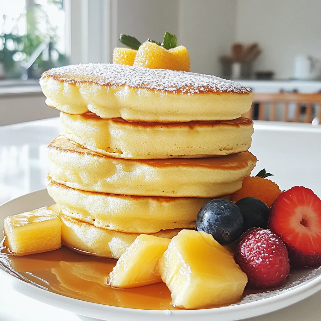 Japanese Soufflé Pancakes
