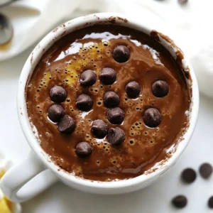 To make a Nutella mug cake, you need simple ingredients. This recipe is quick and fun. Here’s what you will need: - 4 tablespoons all-purpose flour - 4 tablespoons granulated sugar - 2 tablespoons unsweetened cocoa powder - 1/8 teaspoon baking powder - 1/8 teaspoon salt - 3 tablespoons milk - 2 tablespoons vegetable oil - 2 tablespoons Nutella - 1/4 teaspoon vanilla extract - Optional: chocolate chips or chopped nuts for extra texture Each ingredient plays a key role. The all-purpose flour gives the cake structure. Granulated sugar adds sweetness, while cocoa powder brings rich flavor. Baking powder makes the cake rise, and salt balances the taste. The liquid ingredients are just as important. Milk adds moisture, while vegetable oil keeps it soft. Nutella is the star, adding that beloved hazelnut chocolate flavor. Lastly, vanilla extract enhances the overall taste. Feel free to add chocolate chips or nuts. They provide additional flavor and crunch. These ingredients come together to create a quick and tasty treat in no time. {{ingredient_image_1}} In your microwave-safe mug, you’ll start by adding the dry ingredients. First, add 4 tablespoons of all-purpose flour. Next, mix in 4 tablespoons of granulated sugar. Then, add 2 tablespoons of unsweetened cocoa powder. Now, sprinkle in 1/8 teaspoon of baking powder and 1/8 teaspoon of salt. Stir these together until they are well combined. This step is key to avoid clumps later. Now it's time to add the wet ingredients. Pour in 3 tablespoons of milk and 2 tablespoons of vegetable oil. Next, add 2 tablespoons of Nutella. Finally, include 1/4 teaspoon of vanilla extract. Stir the mixture vigorously. You want a smooth batter with no lumps. If you want to get fancy, fold in some chocolate chips or chopped nuts for added crunch. Place your mug in the microwave and cook it on high for 40-60 seconds. Cooking time can vary based on your microwave wattage. Start checking at 40 seconds. The cake should rise and look set in the center. Be careful to avoid overcooking, as this can lead to a rubbery texture. Once done, carefully remove the mug (it will be hot!). Let it cool for about a minute before enjoying your treat straight from the mug. Microwave wattage can change cooking time. A higher wattage cooks faster. Start with 40 seconds. Then, check for doneness. The cake should rise and be set in the center. If it’s still wet, cook in 10-second bursts. Avoid overcooking. A rubbery texture is not tasty. You can easily change the flavor of your mug cake. Add-ins make it fun! Try folding in chocolate chips or chopped nuts. You could also use different flavors of Nutella. Hazelnut or salted caramel Nutella works great too. If you want a fruity twist, add some mashed banana or fresh berries. Choosing the right mug is key to even cooking. Opt for a microwave-safe mug that holds at least 12 ounces. This size lets the cake rise well. A wide mug helps heat the batter evenly. Avoid thin mugs, as they can heat too quickly and crack. Pro Tips Choose the Right Mug: Make sure to use a microwave-safe mug that is large enough to allow the cake to rise without overflowing. Adjust Cooking Time: Since microwaves vary in power, keep an eye on your mug cake as it cooks. Start with 40 seconds and add time in small increments if needed. Experiment with Flavors: Feel free to customize your mug cake by adding different mix-ins like peanut butter, caramel, or various types of chocolate. Serve with Toppings: Enhance your Nutella mug cake by serving it with whipped cream, ice cream, or a drizzle of chocolate or caramel sauce. {{image_2}} You can get creative with Nutella! Try different flavors of Nutella, like hazelnut or chocolate. Adding toppings can make it fun, too. Consider a swirl of peanut butter or a dash of caramel. You can even mix in some crushed cookies or sprinkles for crunch. Each option adds a new layer of flavor to your mug cake. If you need a gluten-free mug cake, it's easy to adjust! Replace all-purpose flour with gluten-free flour blends. Almond flour or oat flour can work well, too. Just make sure to check the blend for best results. The cake may taste a bit different, but it will still be tasty and satisfying. Making this mug cake vegan is simple! Swap the milk for almond milk or any plant-based milk. You can use a vegetable oil like coconut oil or canola oil. For the egg, you can replace it with a tablespoon of applesauce or mashed banana. This way, you can enjoy a rich, chocolatey treat without any animal products. You should eat your Nutella mug cake right after making it. The warm cake tastes best. Scoop out the cake with a spoon and enjoy it straight from the mug. If you want, top it with whipped cream or extra Nutella for a treat. If you have leftover mug cake, store it in an airtight container. Keep it in the fridge for up to two days. To reheat, place the cake in the microwave for about 10-15 seconds. This will warm it up without drying it out. The mug cake is best fresh, but you can keep the dry ingredients mixed together for longer. Store them in a cool, dry place. They will stay fresh for several weeks. Once you mix in the wet ingredients, eat the cake right away for the best taste. Yes, you can use different types of chocolate. Dark chocolate adds a rich flavor. Milk chocolate gives a sweeter taste. White chocolate can add a creamy touch. You can also use chocolate syrup for a gooey effect. Just keep the same amount as Nutella. Experiment and find what you like best! If you don’t have a microwave, you can bake it in an oven. Preheat your oven to 350°F (175°C). Pour the batter into an oven-safe mug. Bake for about 15-20 minutes. Check if the cake is done with a toothpick. It should come out clean when ready. This method takes longer, but it gives a nice texture. To enhance flavors, you can add a pinch of cinnamon for warmth. A splash of espresso can deepen the chocolate taste. Consider adding nuts for crunch or sprinkles for fun. Top with whipped cream or ice cream for a treat. You can also drizzle chocolate or caramel sauce on top. Let your creativity shine! This blog post covered making a simple mug cake. You learned about the ingredients and step-by-step instructions. I shared tips for the best results and fun variations to try. Mug cakes are easy and quick to make. With a few simple steps, you can enjoy a tasty treat. Experiment with different flavors and add-ins. Enjoy creating your perfect mug cake!