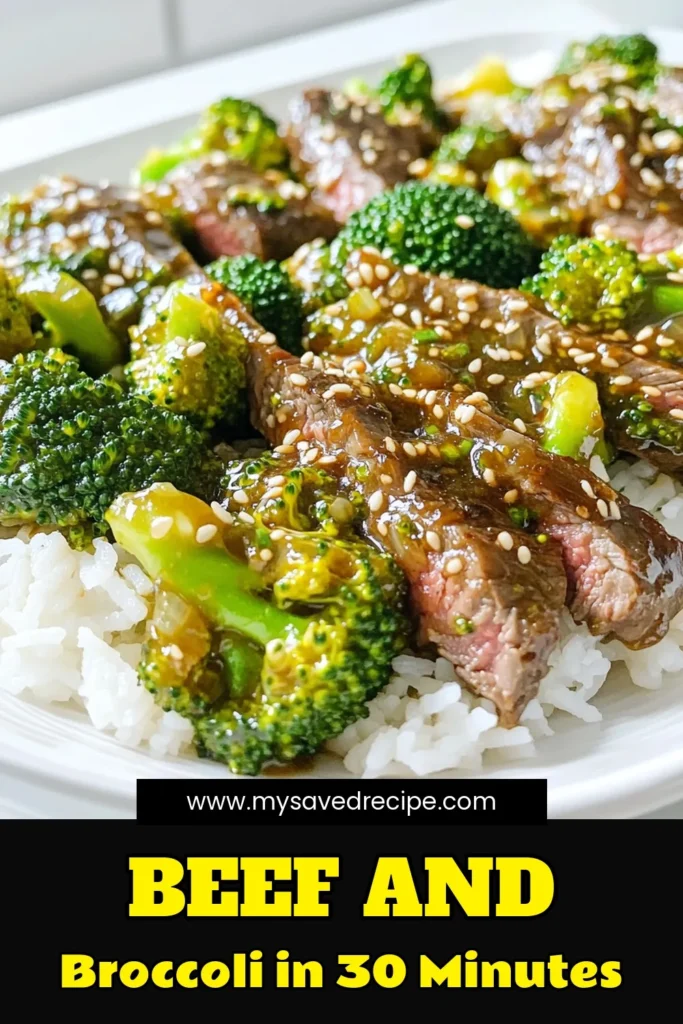 Discover the mouthwatering flavors of Beef and Broccoli Delight with this easy recipe! Perfect for a quick weeknight meal, this dish features tender flank steak and vibrant broccoli tossed in a savory sauce. In just 30 minutes, you can whip up a delicious meal that the whole family will love. Click through to explore the full recipe and elevate your dinner game. Don't miss out! #BeefAndBroccoli #QuickMeals #HealthyRecipes #30MinuteMeals