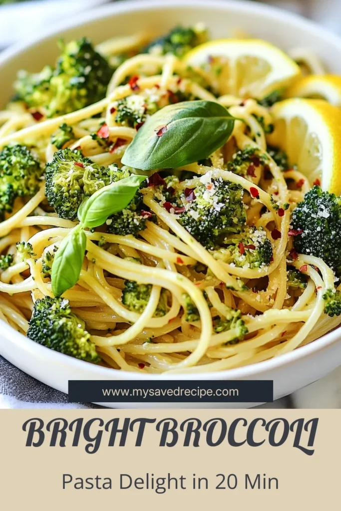 Looking for a delicious and nutritious meal? Try this healthy broccoli pasta recipe that's perfect for any day! Made with whole grain pasta, this easy broccoli recipe combines vibrant broccoli florets with a citrusy twist, making it a delightful vegan pasta dish. It's one of the best healthy pasta recipes you'll find. Get ready to enjoy a nutritious bowl of goodness! Save this recipe for quick and healthy meals. #BroccoliPasta #HealthyRecipes #VeganPasta #WholeGrainPasta