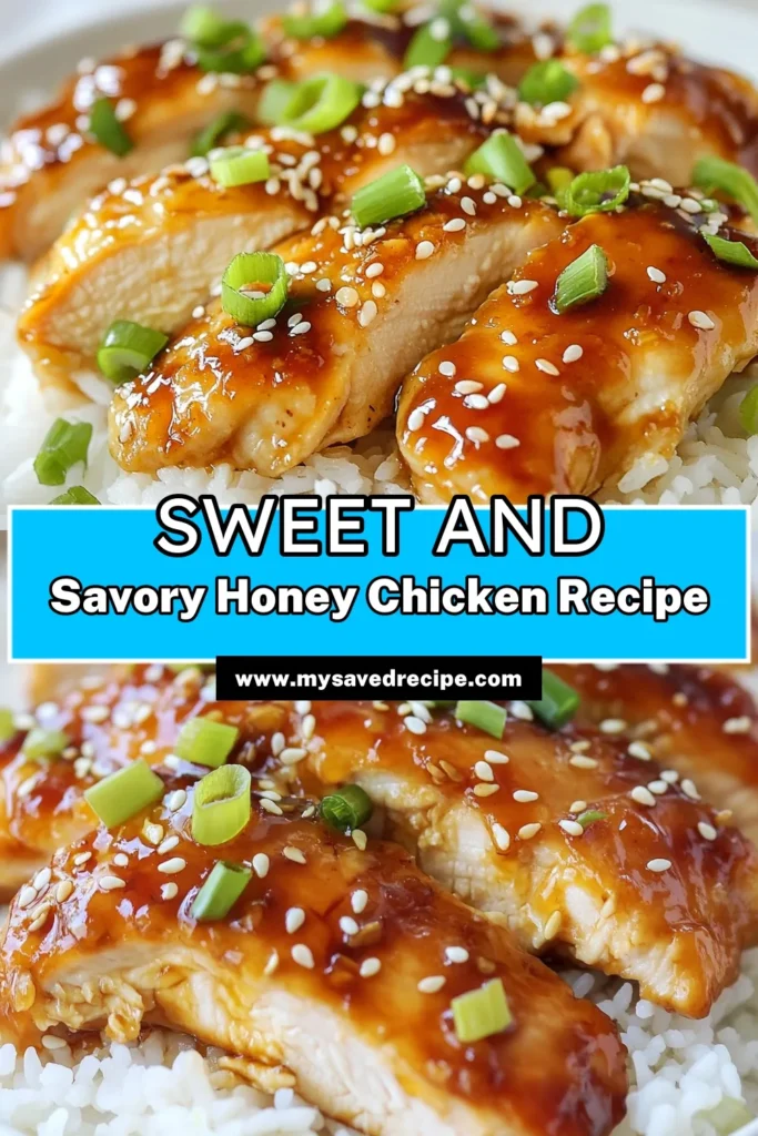 Discover an irresistible honey garlic chicken recipe that's perfect for a quick dinner! This easy chicken marinade combines honey, garlic, and soy sauce for a delicious Asian-inspired chicken dish. Just marinate and bake for juicy baked honey chicken that’s ready in under an hour. Ideal for busy weeknights! Try this quick dinner recipe tonight and elevate your meal! #HoneyGarlicChicken #EasyDinner #BakedChicken #QuickRecipes